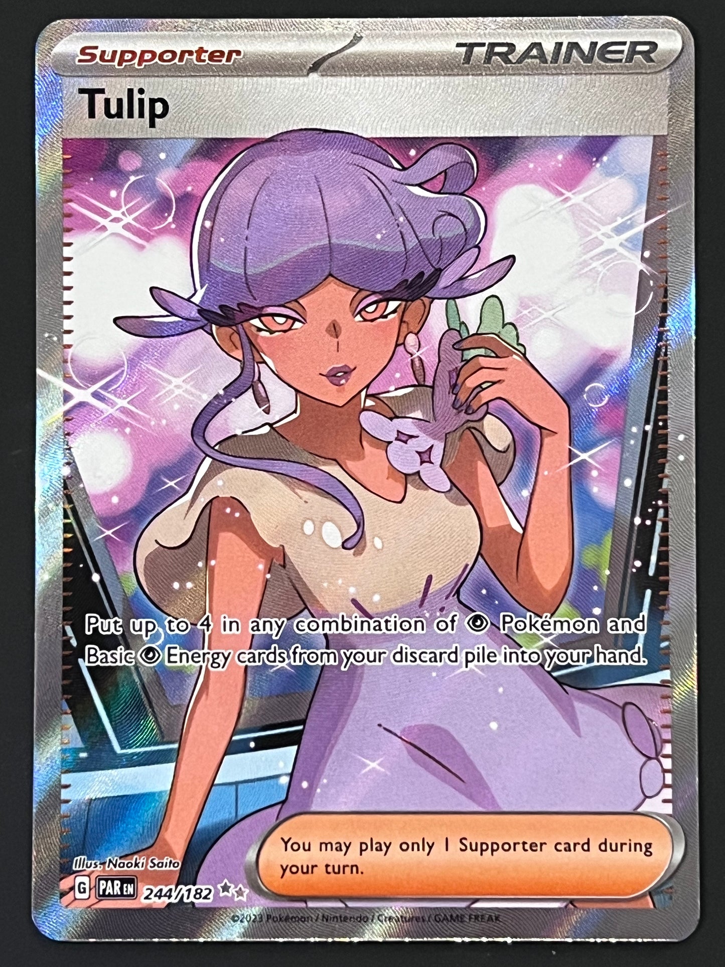 244/182 Tulip - Pokémon Paradox Rift Ultra Rare