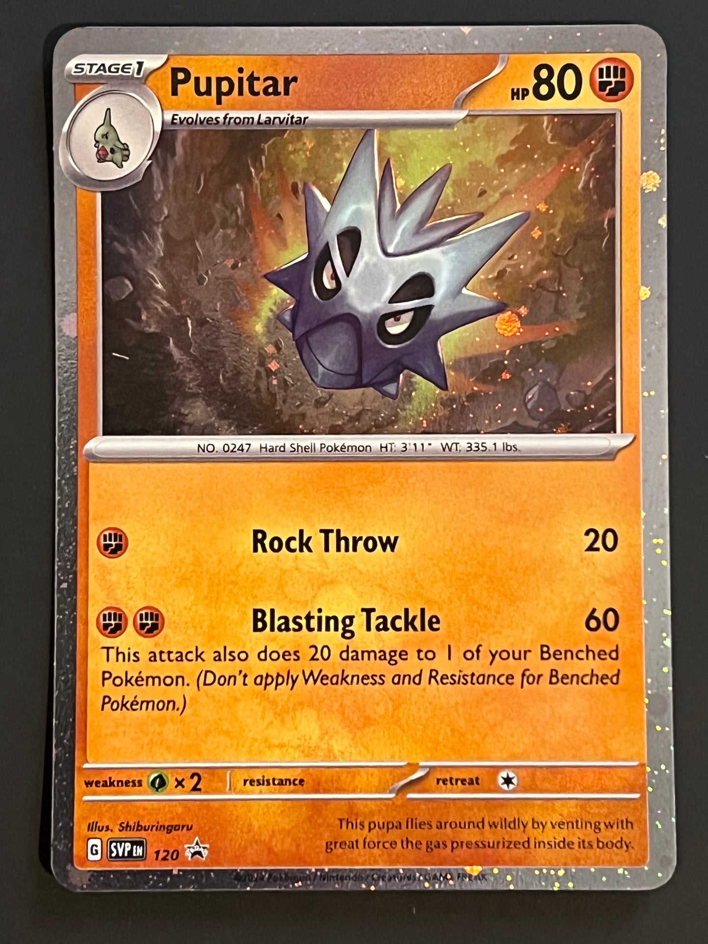 SVP120 Pupitar - Black Star Promo
