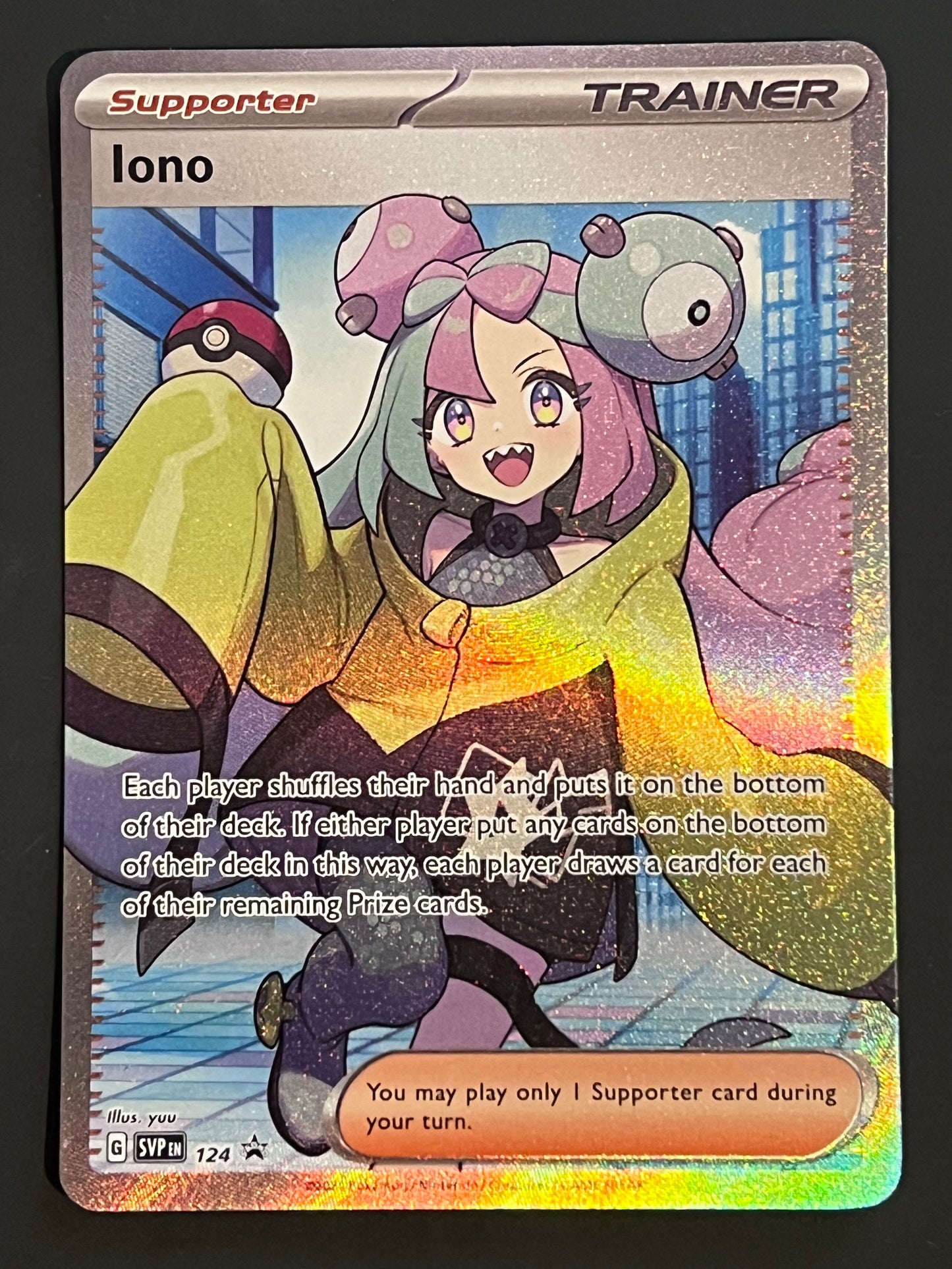 SVP124 Iono - Black Star Promo