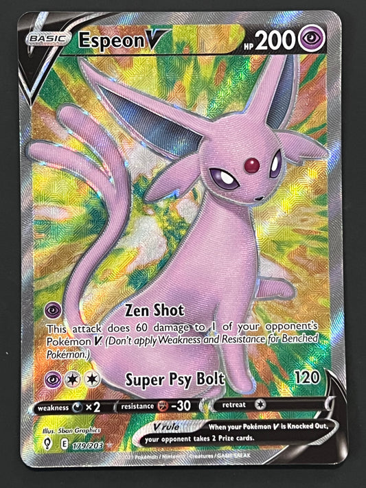 179/203 Espeon V - Evolving Skies Full Art