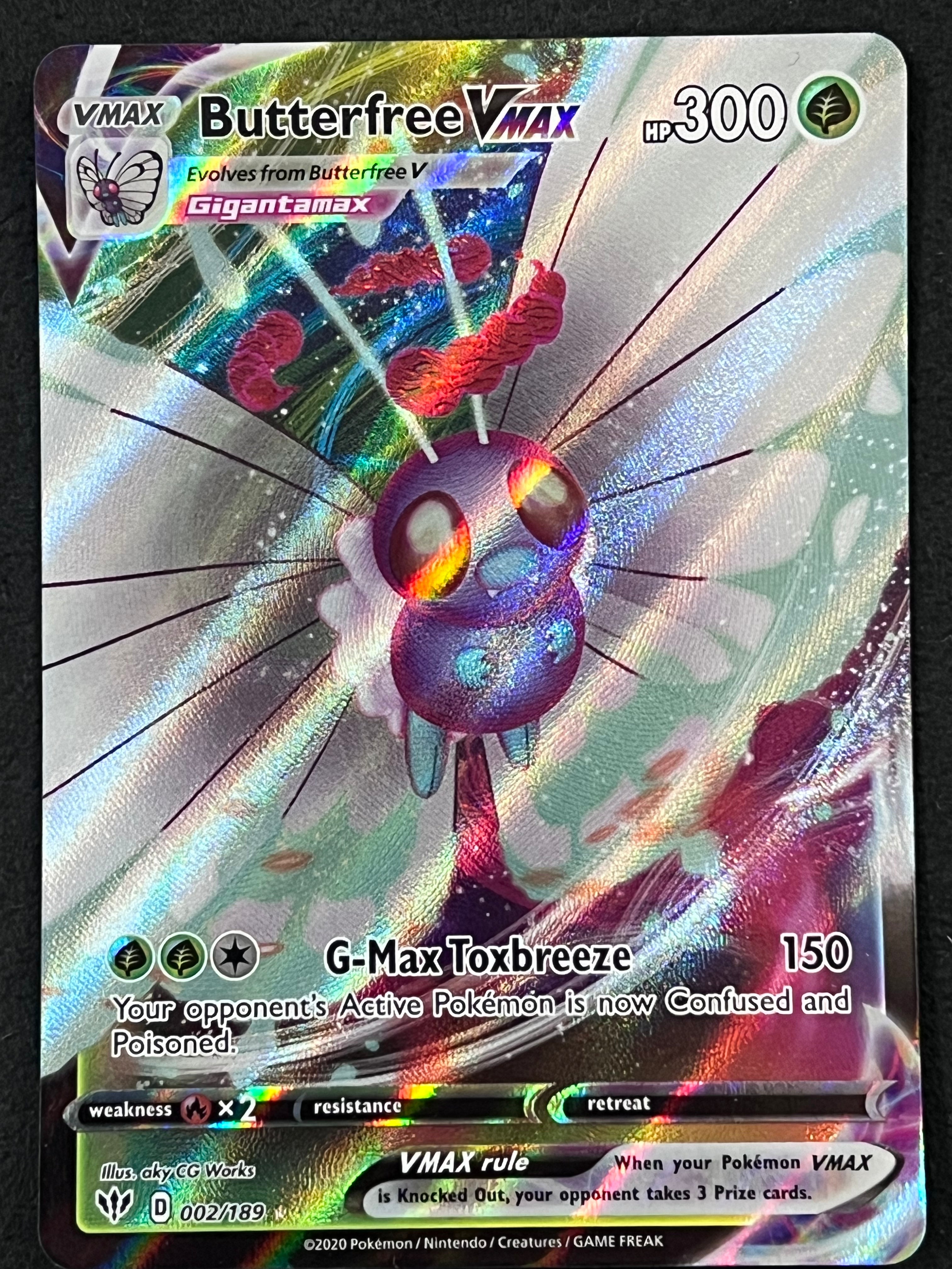002/189 Butterfree VMax