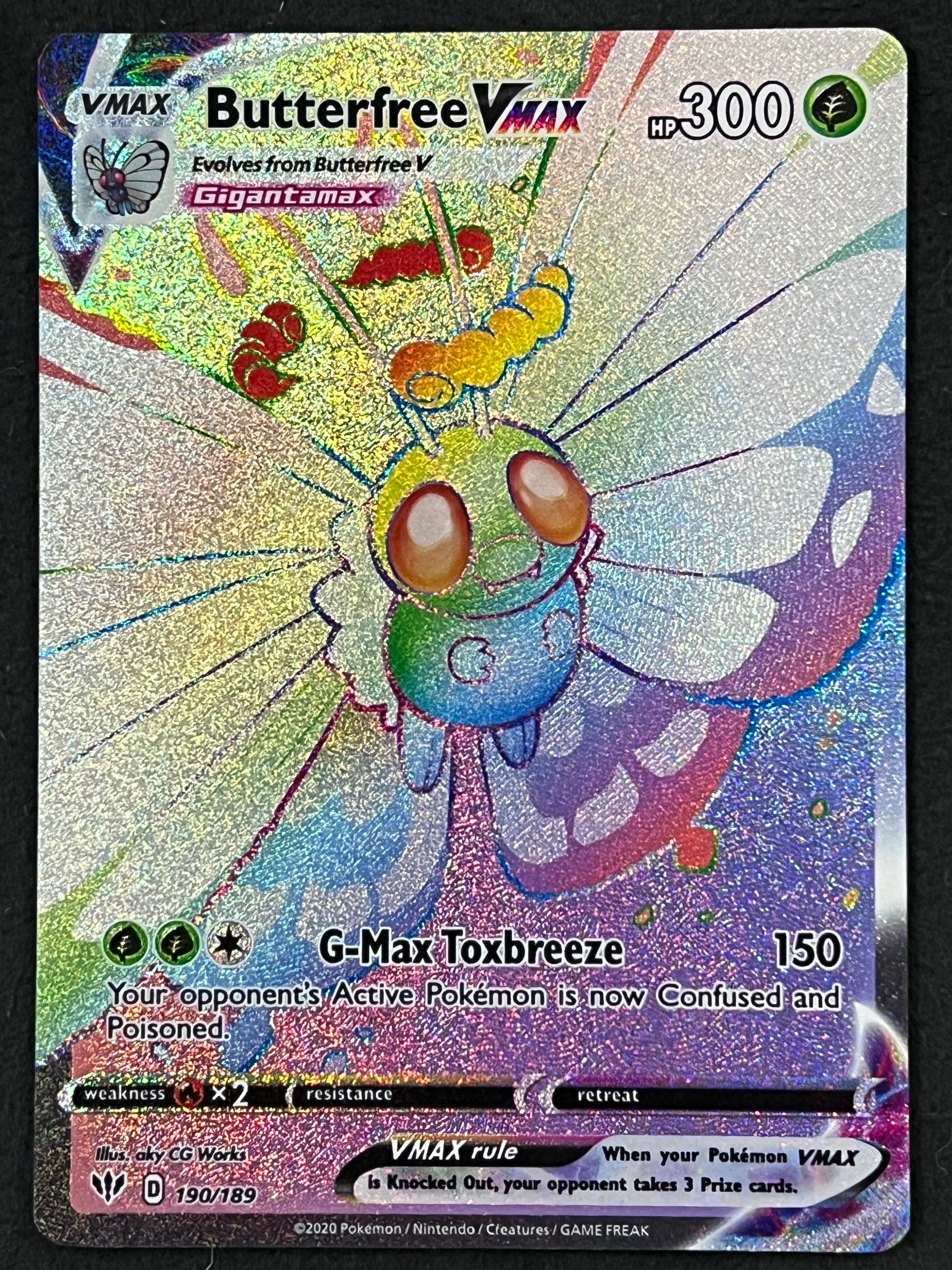 190/189 Butterfree VMax