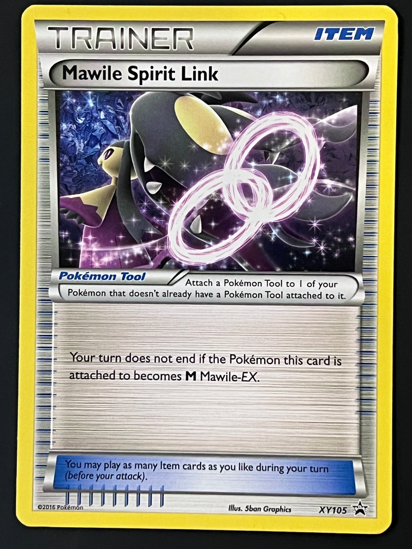 XY105 Mawile Spirit Link - Black Star Promo