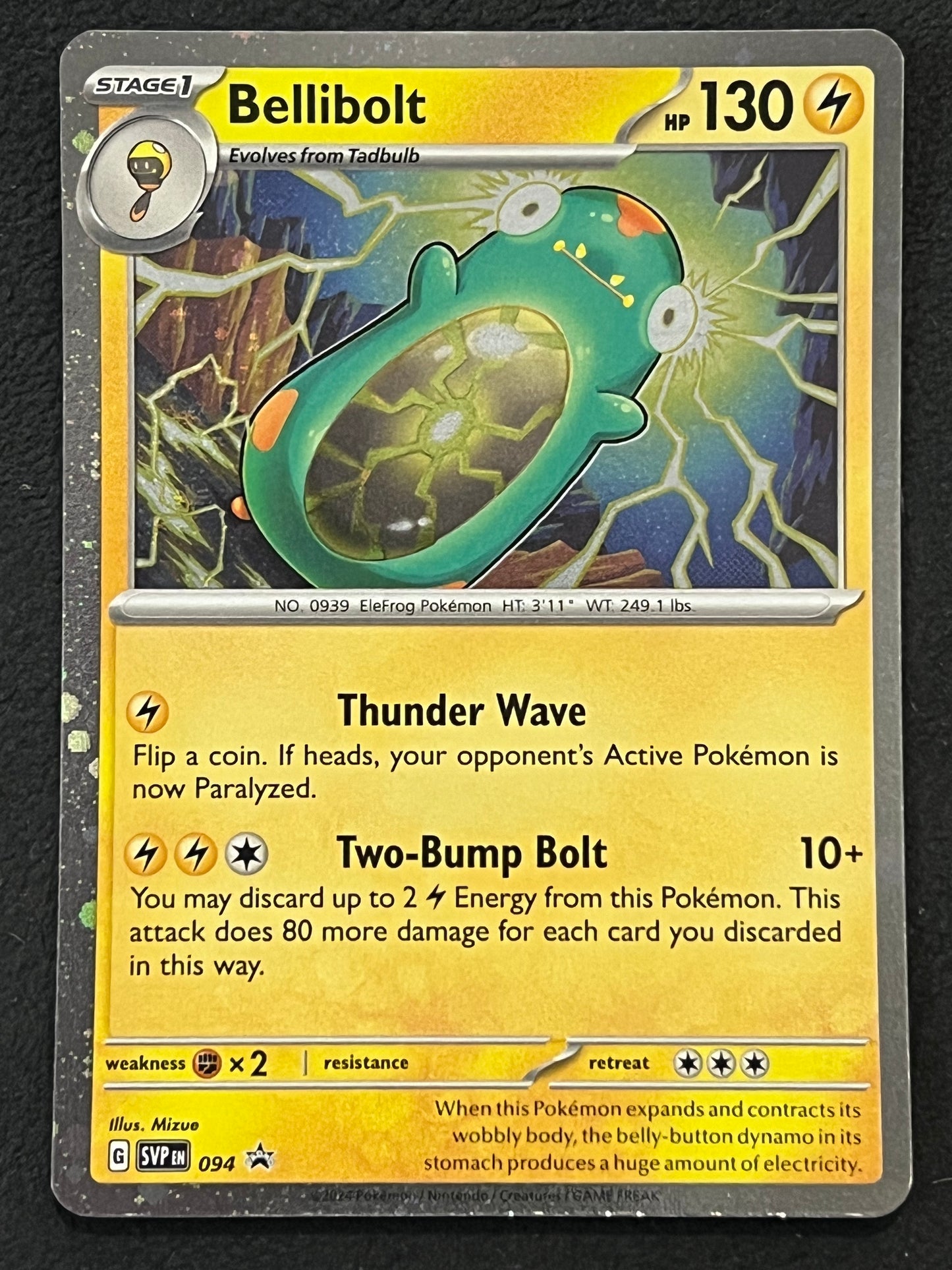 SVP094 Bellibolt - Black Star Promo