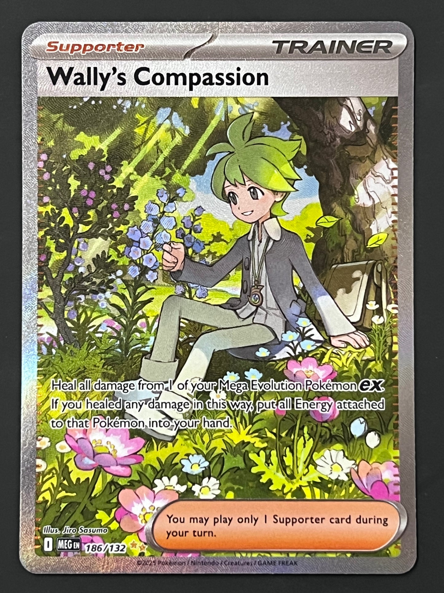 186/132 Wally’s Compassion - Pokémon Mega Evolution Base Special Illustration Rare