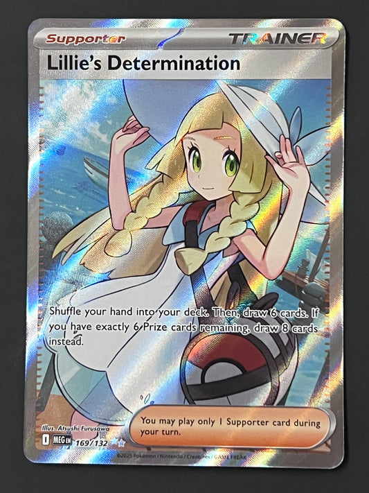 169/132 Lillie’s Determination - Pokémon Mega Evolution Base Ultra Rare