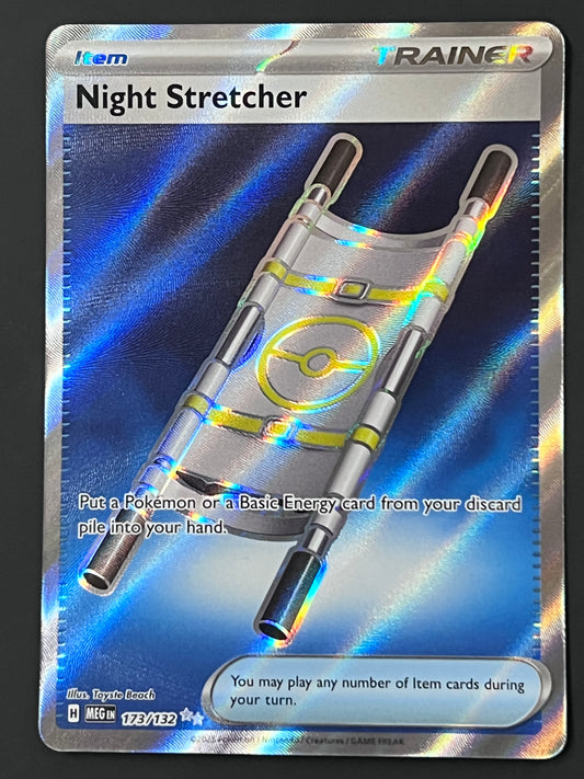 173/132 Night Stretcher - Pokémon Mega Evolution Base Ultra Rare