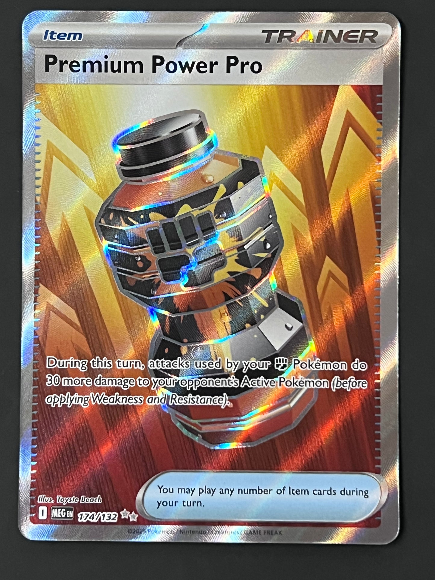 174/132 Premium Power Pro - Pokémon Mega Evolution Base Ultra Rare