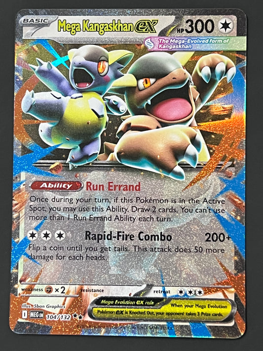 104/132 Mega Kangaskhan ex - Pokémon Mega Evolution Base Double Rare