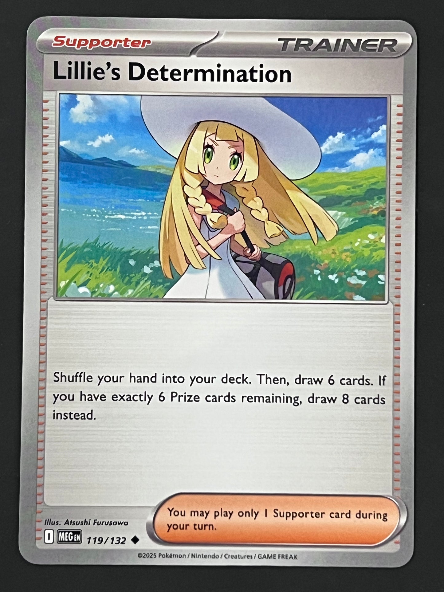 119/132 Lillie’s Determination - Pokémon Mega Evolution Base Uncommon