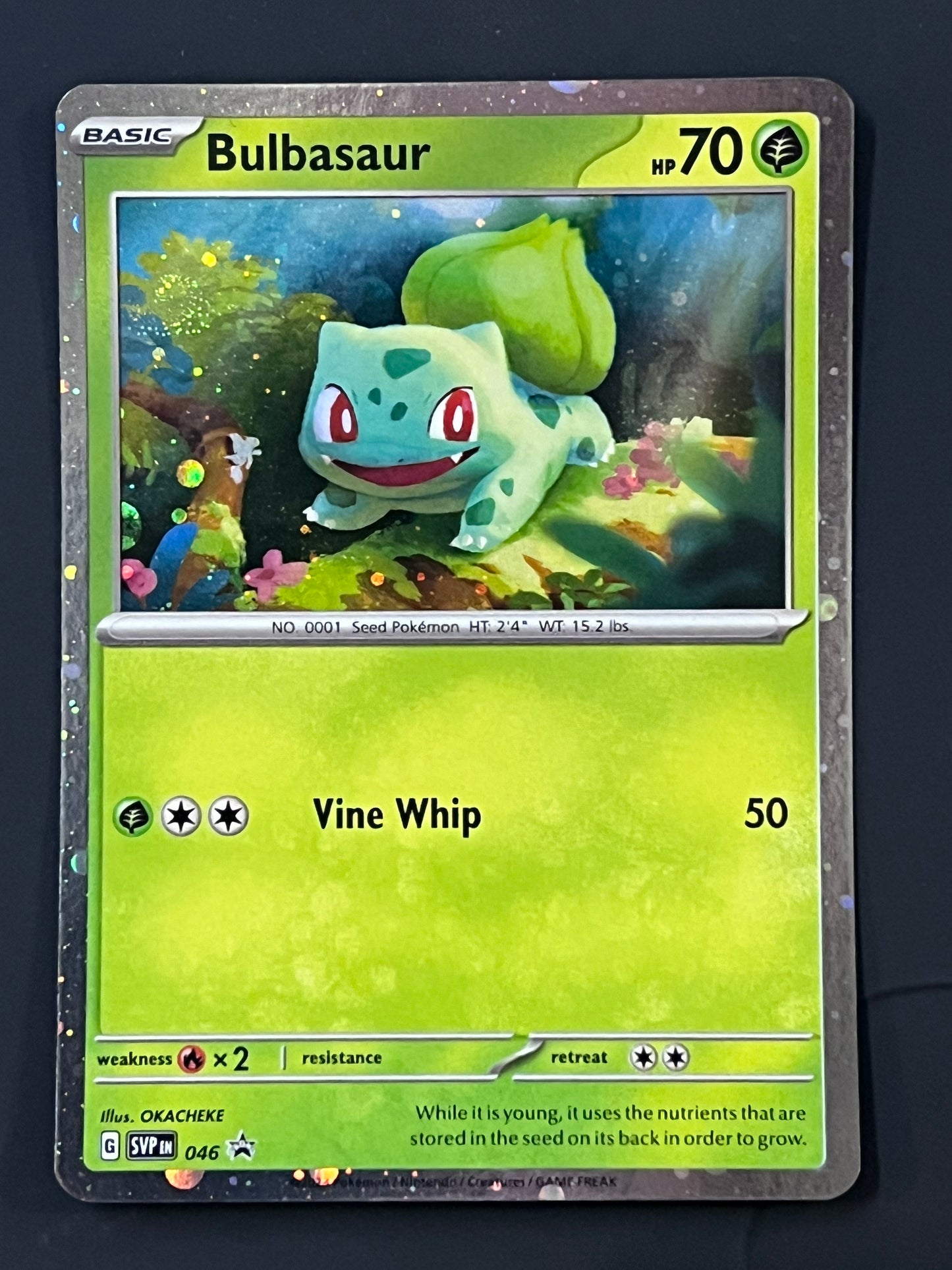 SVP046, SVP047, SVP048 Bulbasaur, Charmander, Squirtle - Black Star Promo