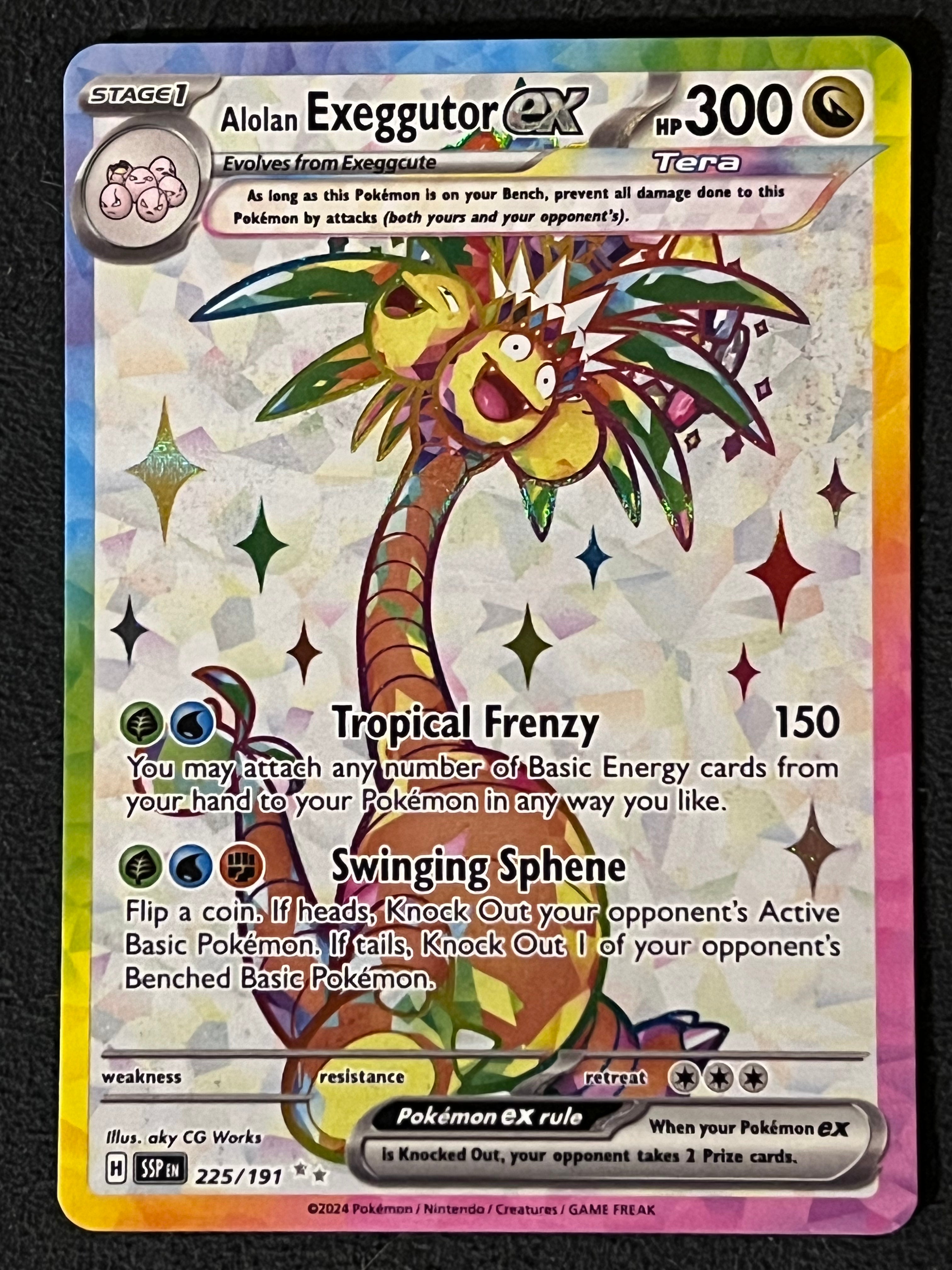 225/191 Alolan Exeggutor Ex