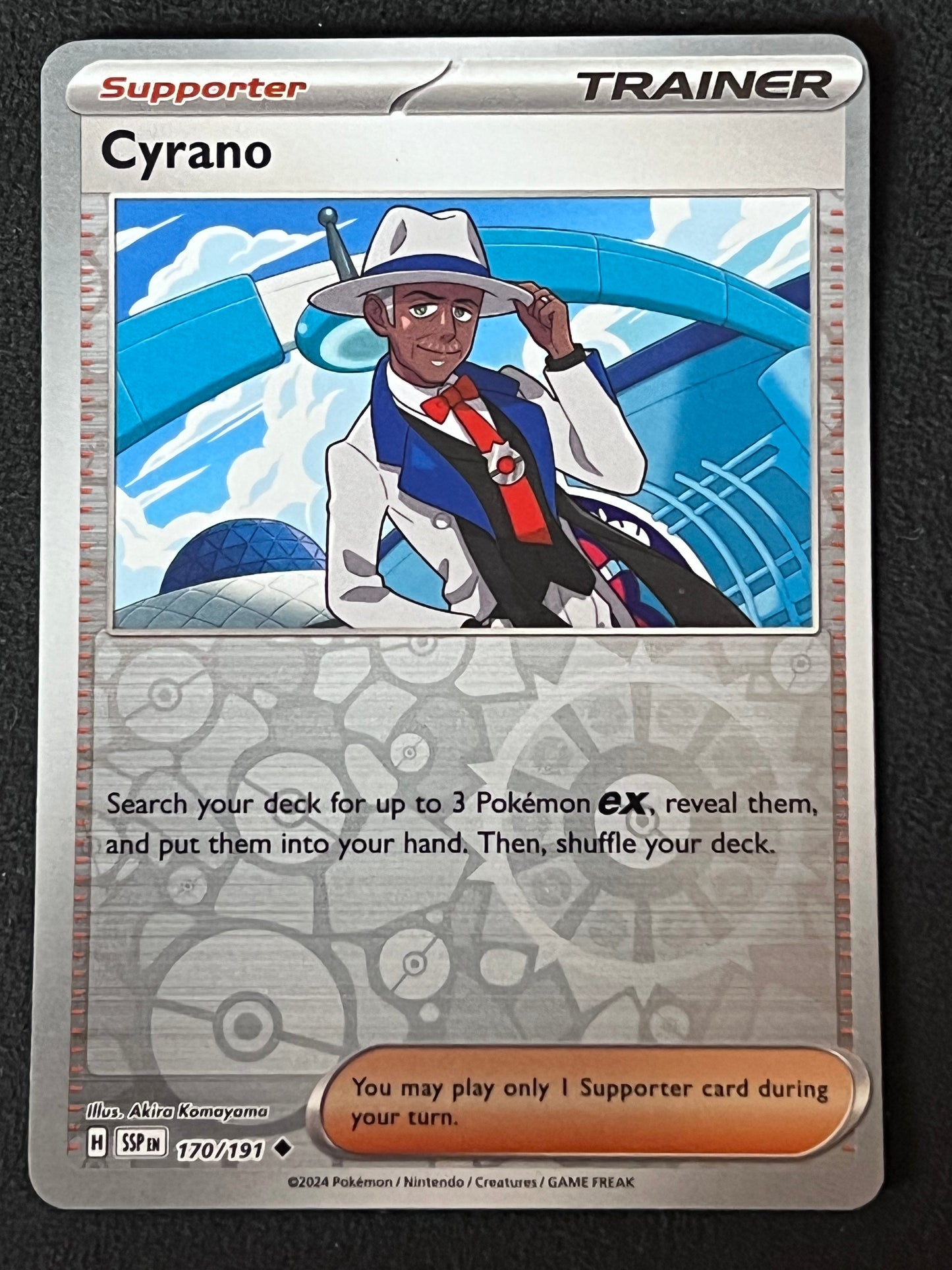 170/191 Cyrano - Pokémon Surging Sparks Uncommon Reverse