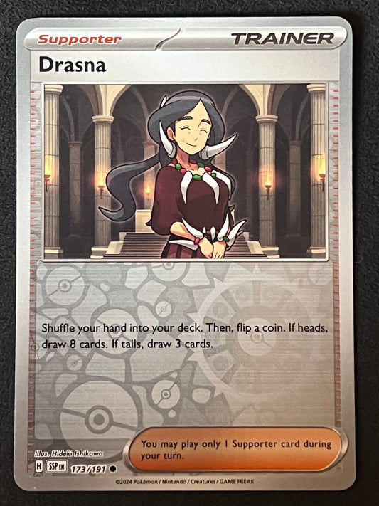 173/191 Drasna - Pokémon Surging Sparks Common Reverse