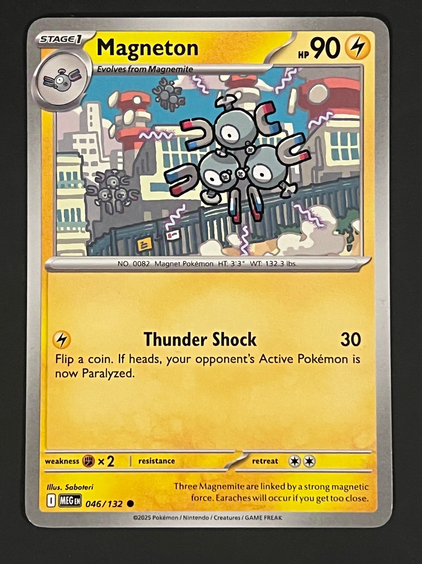 046/132 Magneton - Pokémon Mega Evolution Base Common