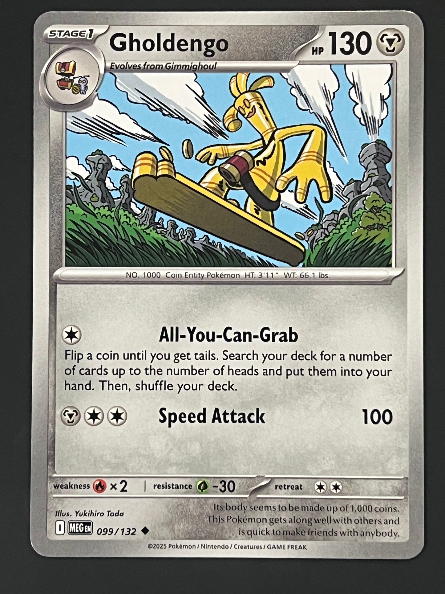 099/132 Gholdengo - Pokémon Mega Evolution Base Uncommon