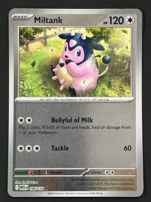 106/132 Miltank - Pokémon Mega Evolution Base Common Reverse