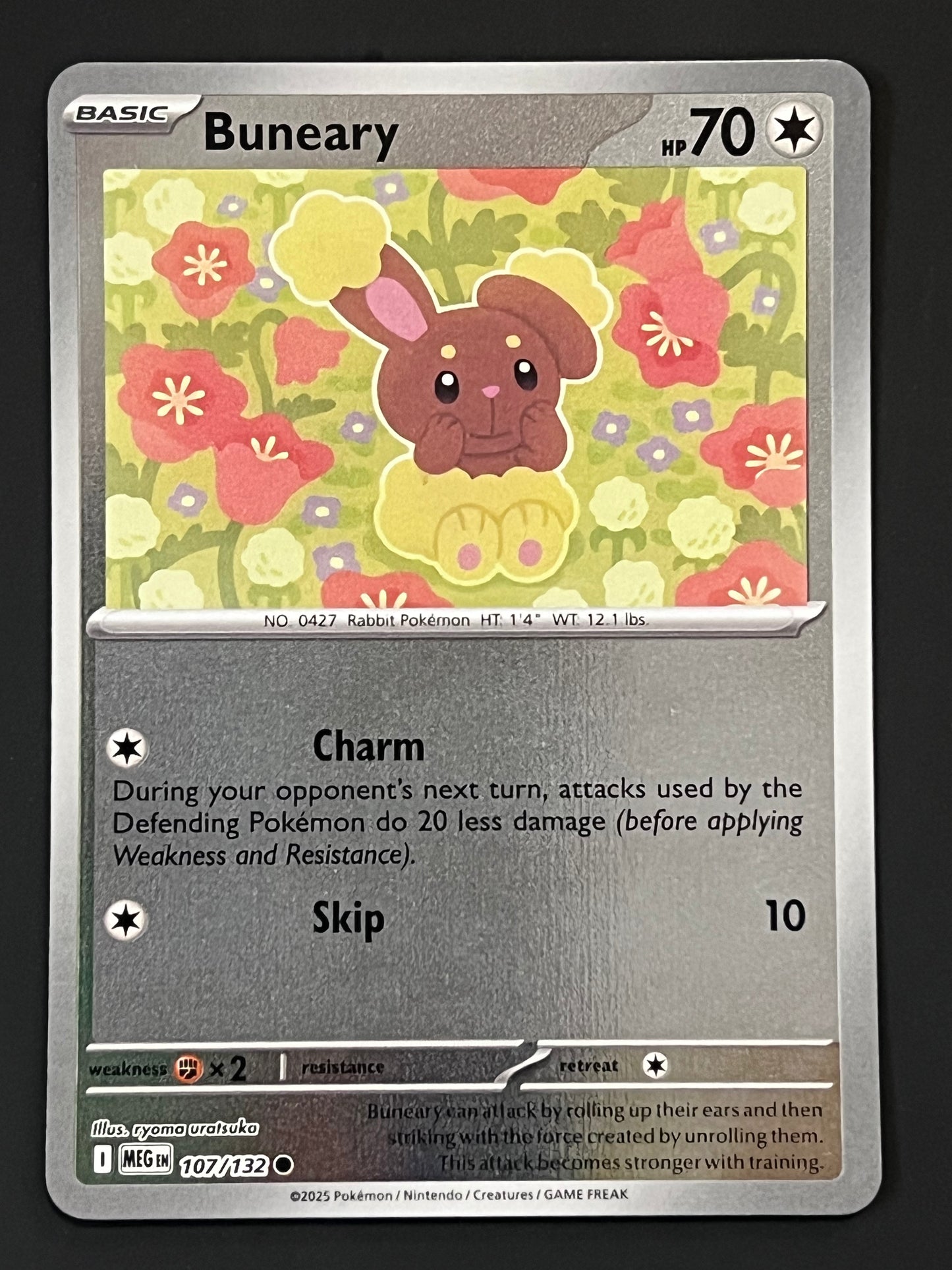 107/132 Buneary - Pokémon Mega Evolution Base Common Reverse