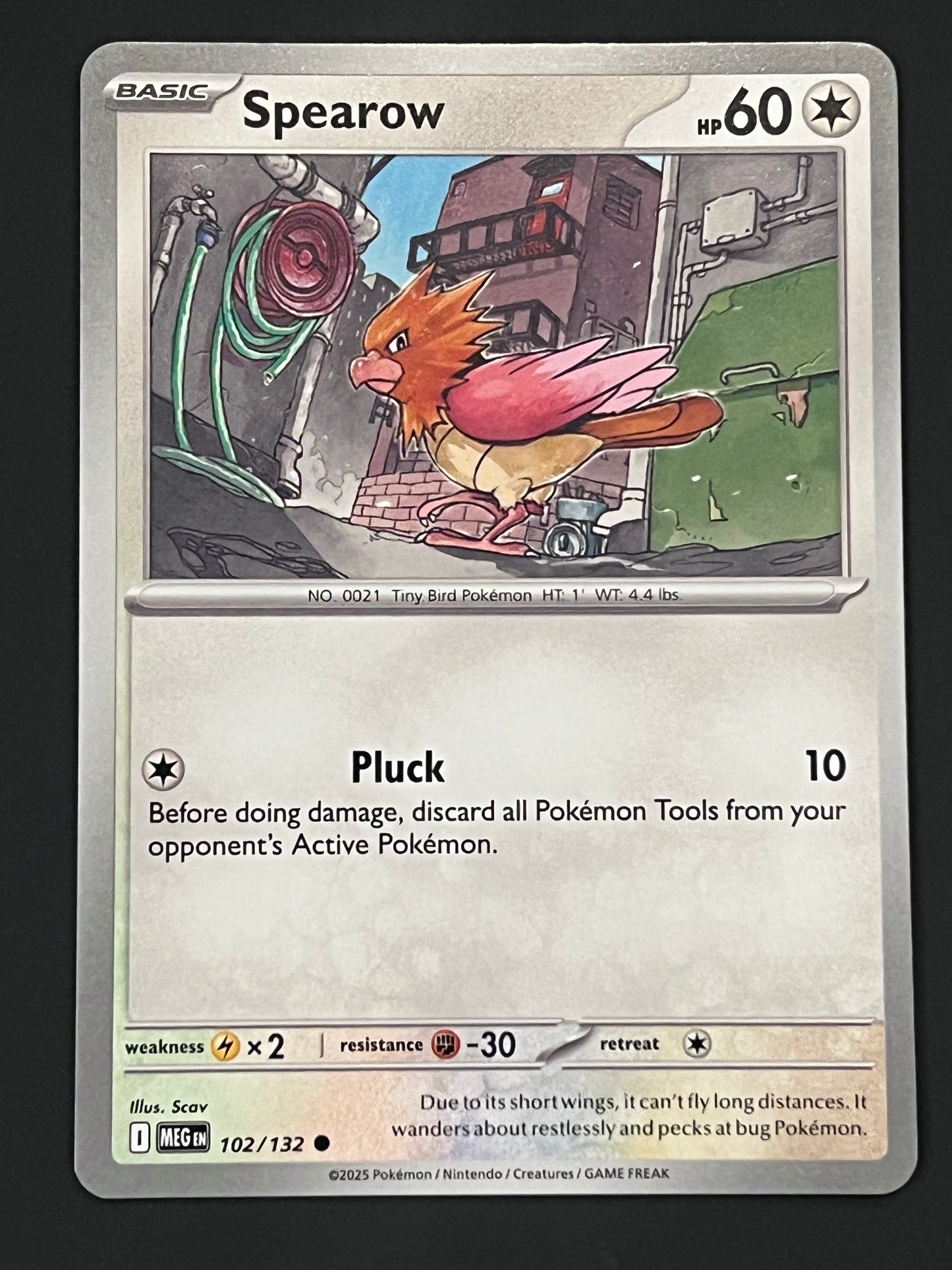 102/132 Spearow - Pokémon Mega Evolution Base Common