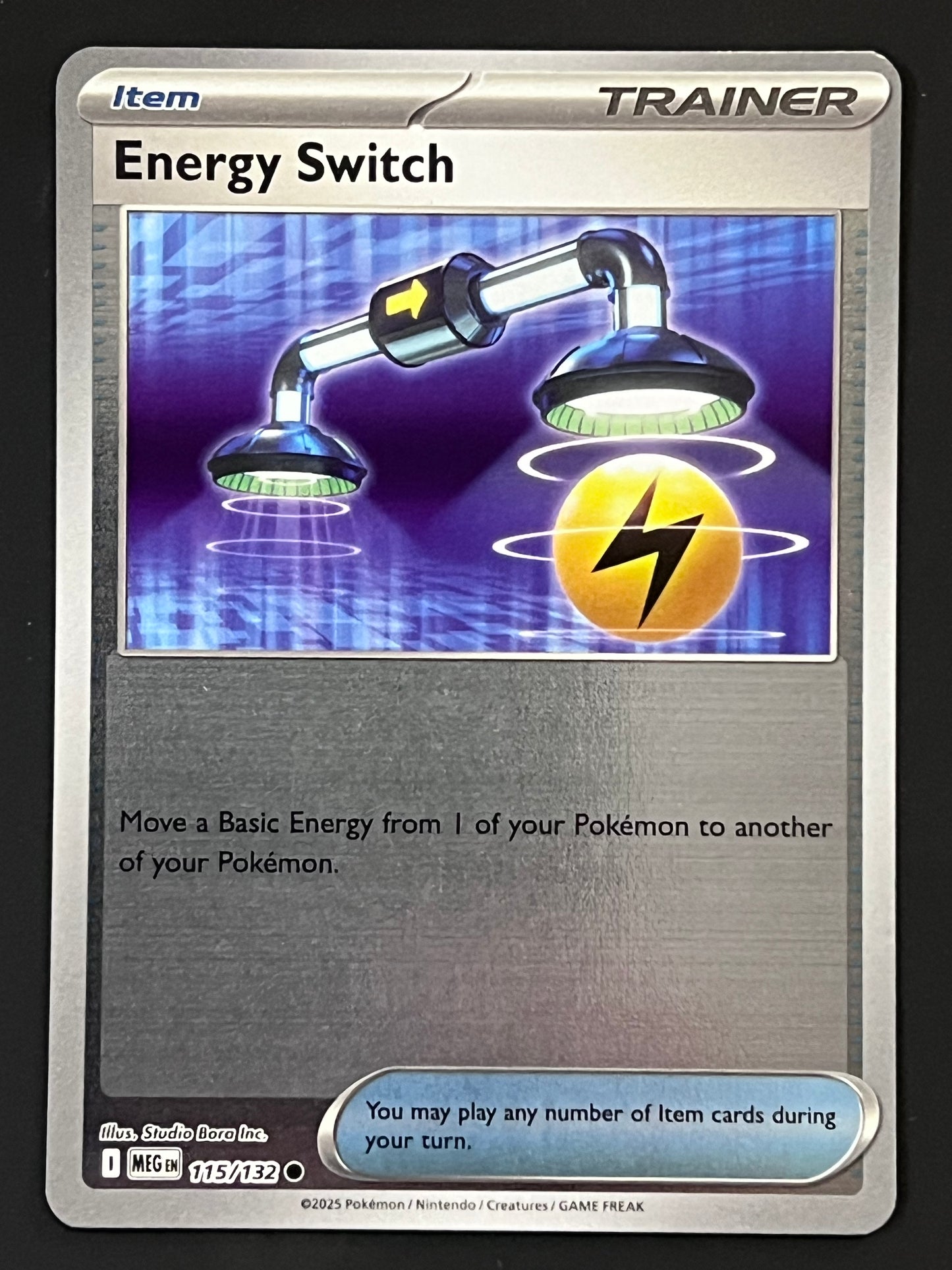115/132 Energy Switch - Pokémon Mega Evolution Base Common Reverse
