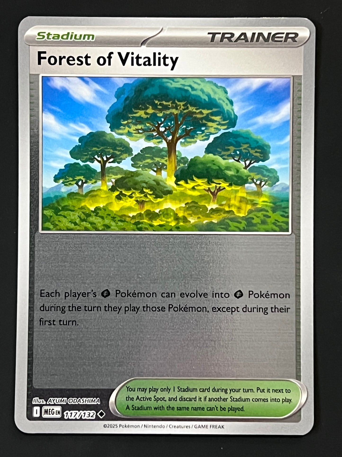 117/132 Forest of Vitality - Pokémon Mega Evolution Base Uncommon Reverse