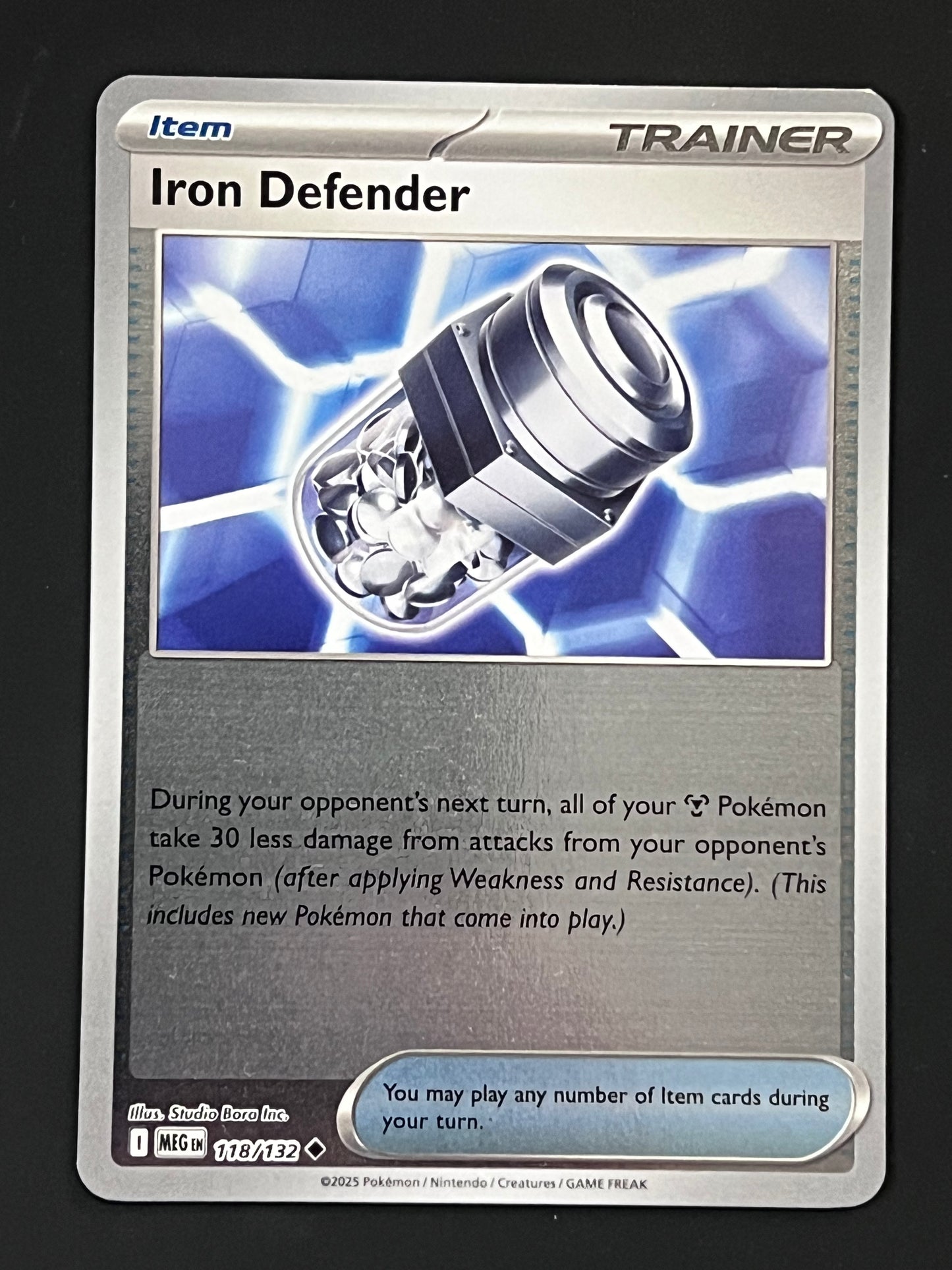 118/132 Iron Defender - Pokémon Mega Evolution Base Uncommon Reverse