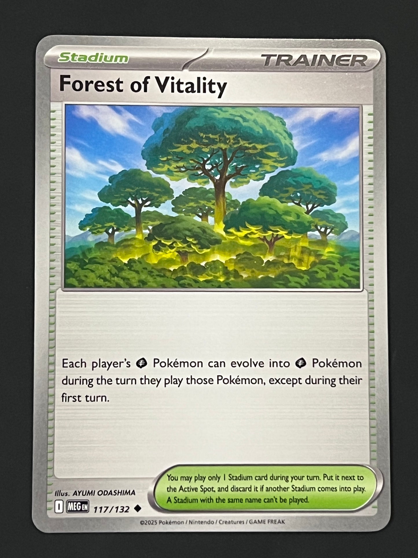 117/132 Forest of Vitality - Pokémon Mega Evolution Base Uncommon