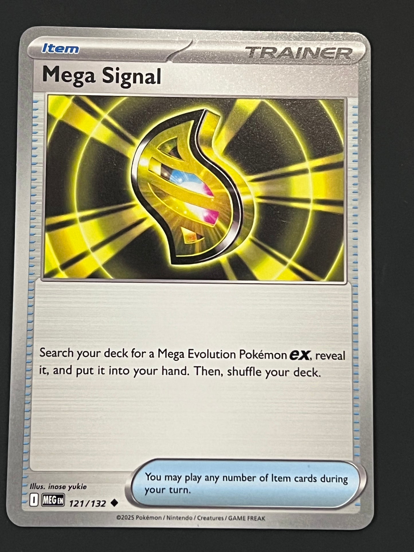 121/132 Mega Signal - Pokémon Mega Evolution Base Uncommon