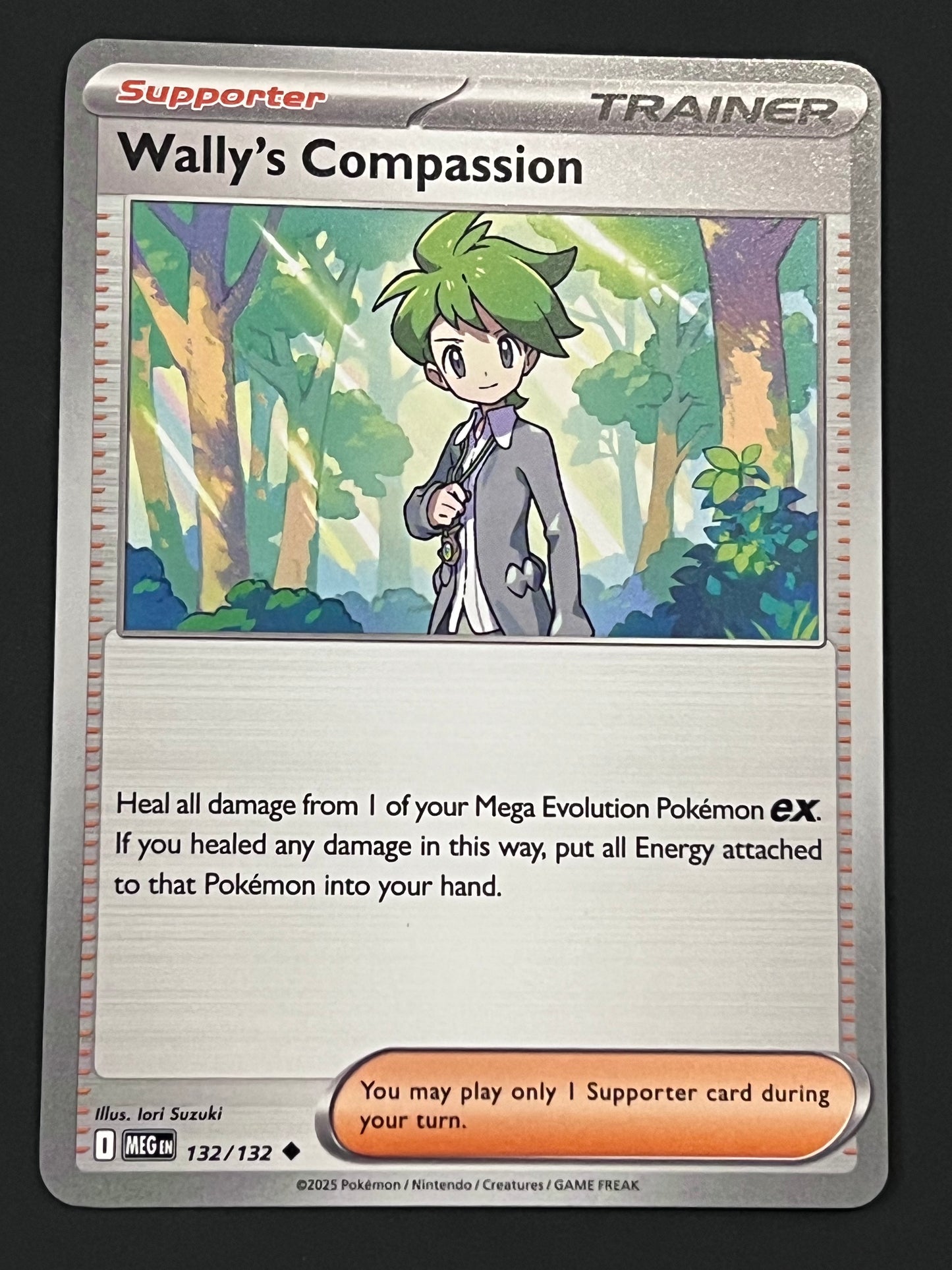 132/132 Wally’s Compassion - Pokémon Mega Evolution Base Uncommon
