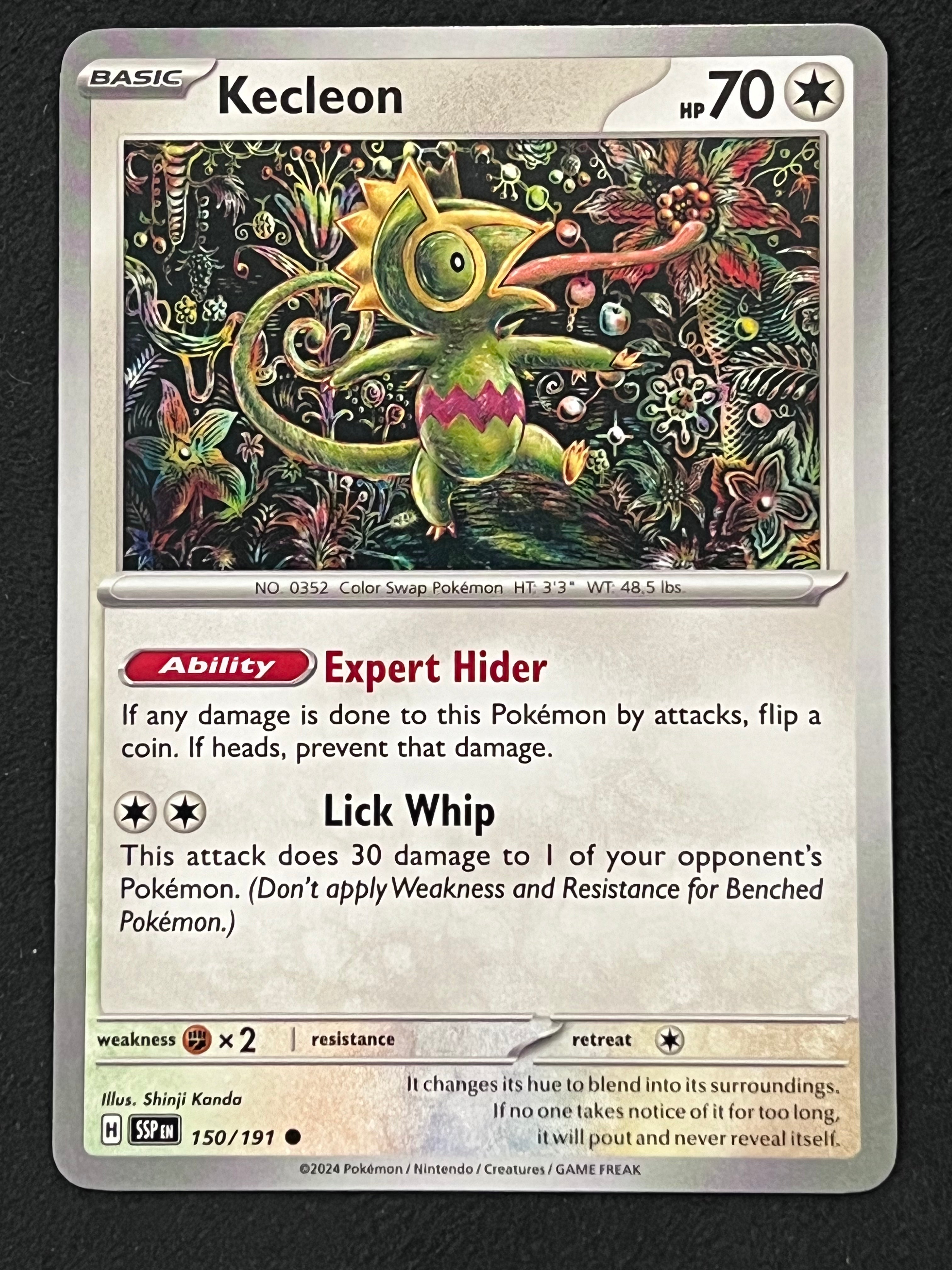 kecleon pokemon card value 150/191 Kecleon
