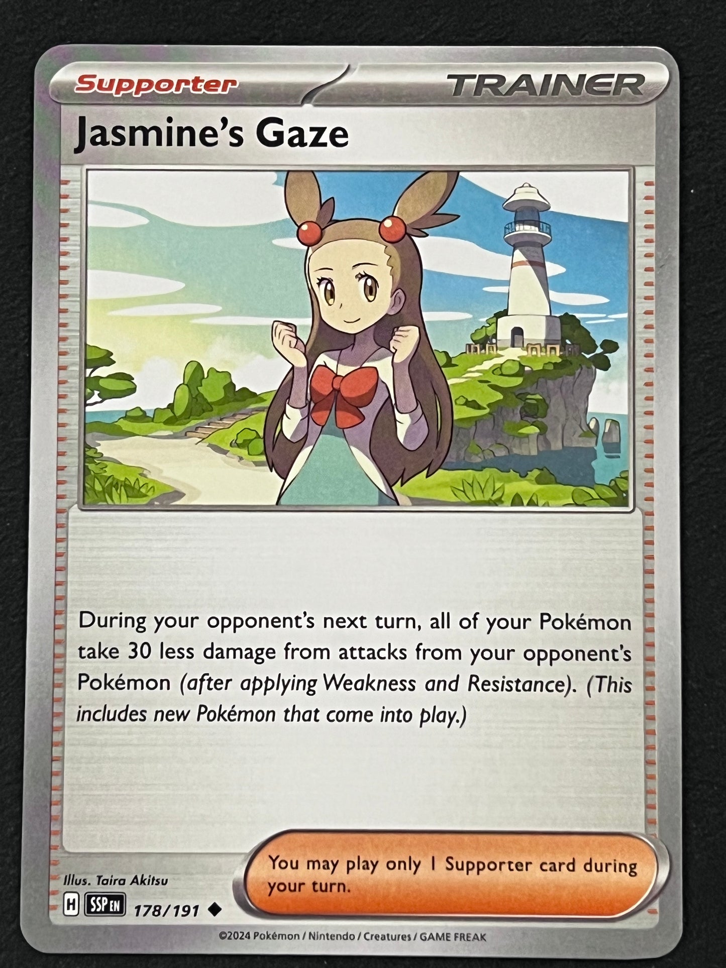 178/191 Jasmine’s Gaze - Pokémon Surging Sparks Uncommon