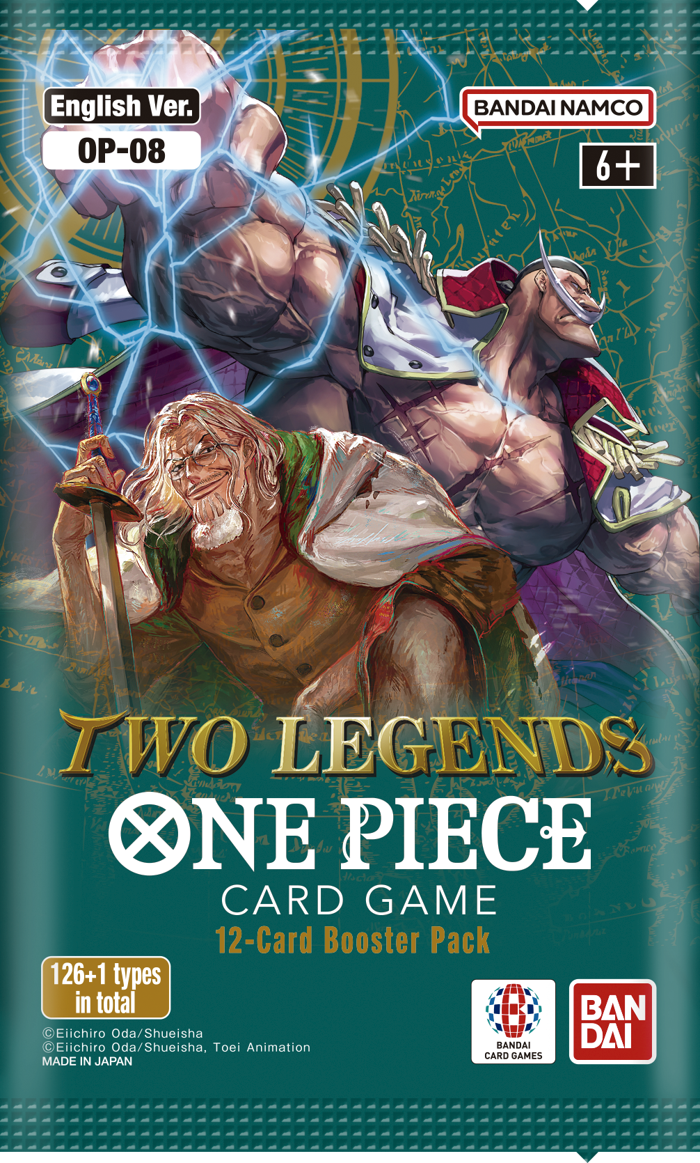 One Piece TCG: OP-08 Two Legends - Booster Pack Jarvvos One Piece TCG: OP-08 Two Legends - Booster Pack Jarvvos