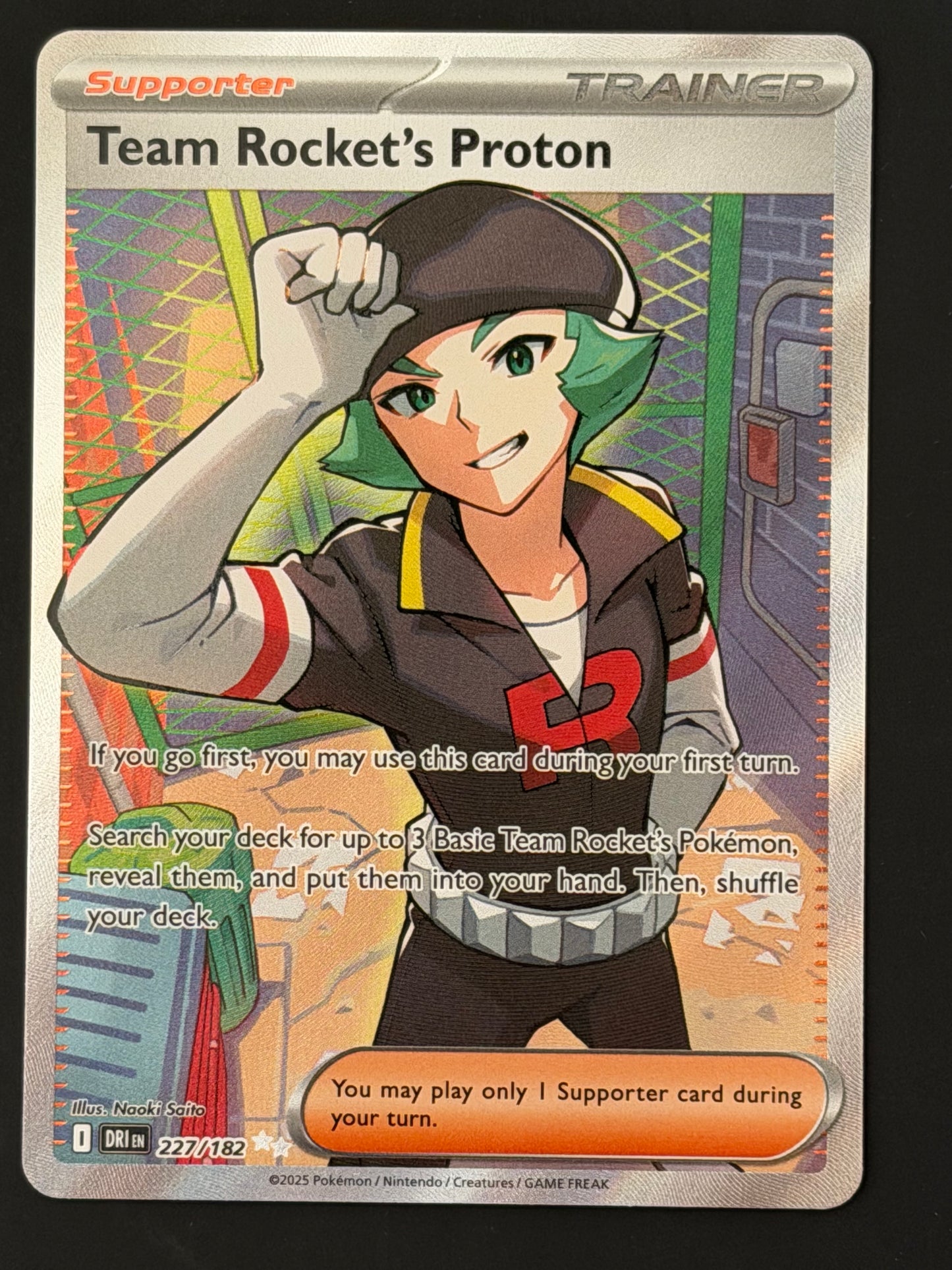 227/182 Team Rocket’s Proton - Pokémon Destined Rivals Ultra Rare