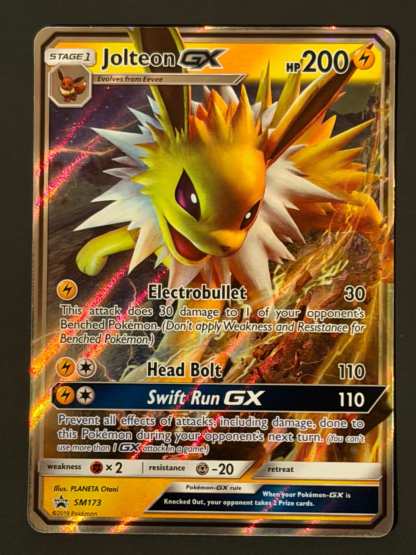 SM173 Jolteon Gx - Pokémon Black Star Promo