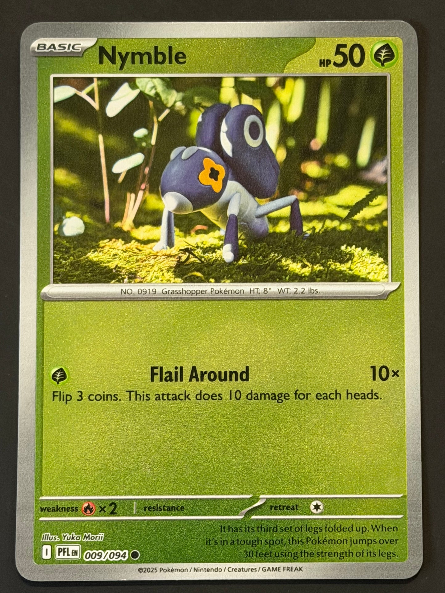 009/094 Nymble - Pokémon Phantasmal Flames Common Reverse
