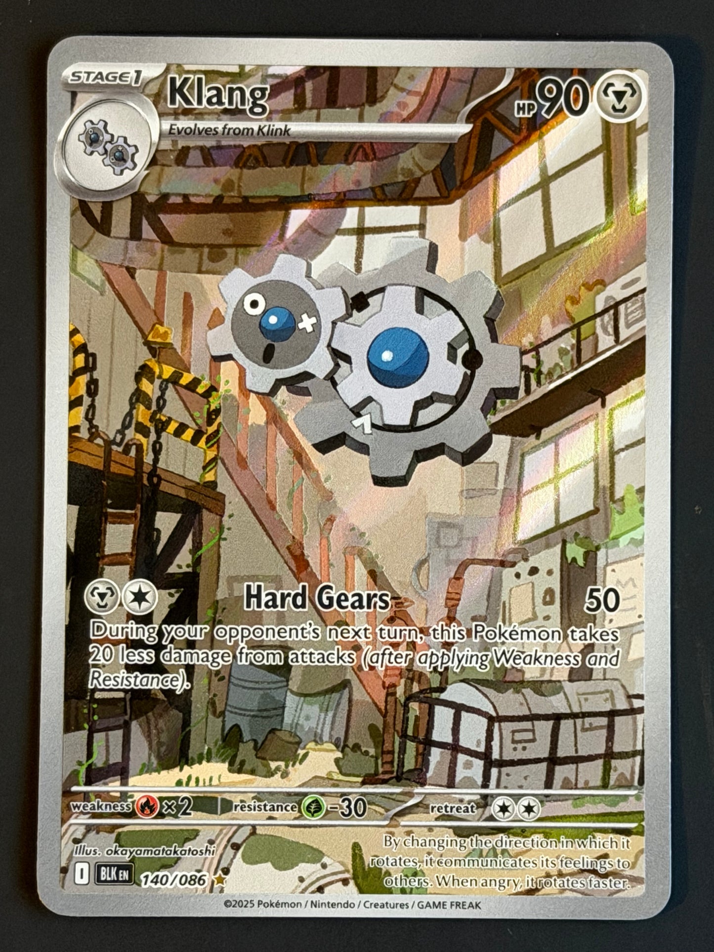 140/086 Klang - Pokémon Black Bolt Illustration Rare