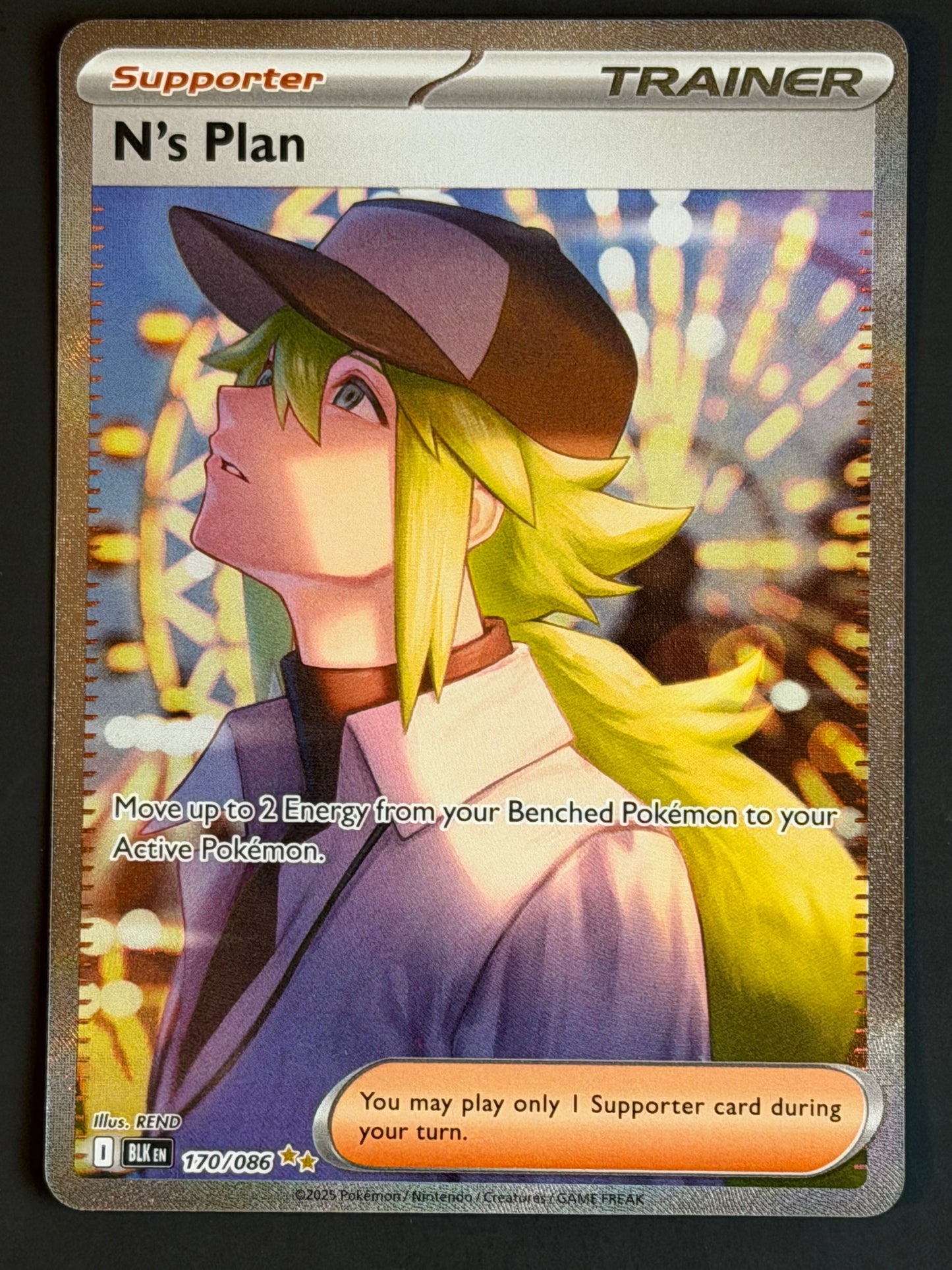 170/086 N’s Plan - Pokémon Black Bolt Special Illustration Rare