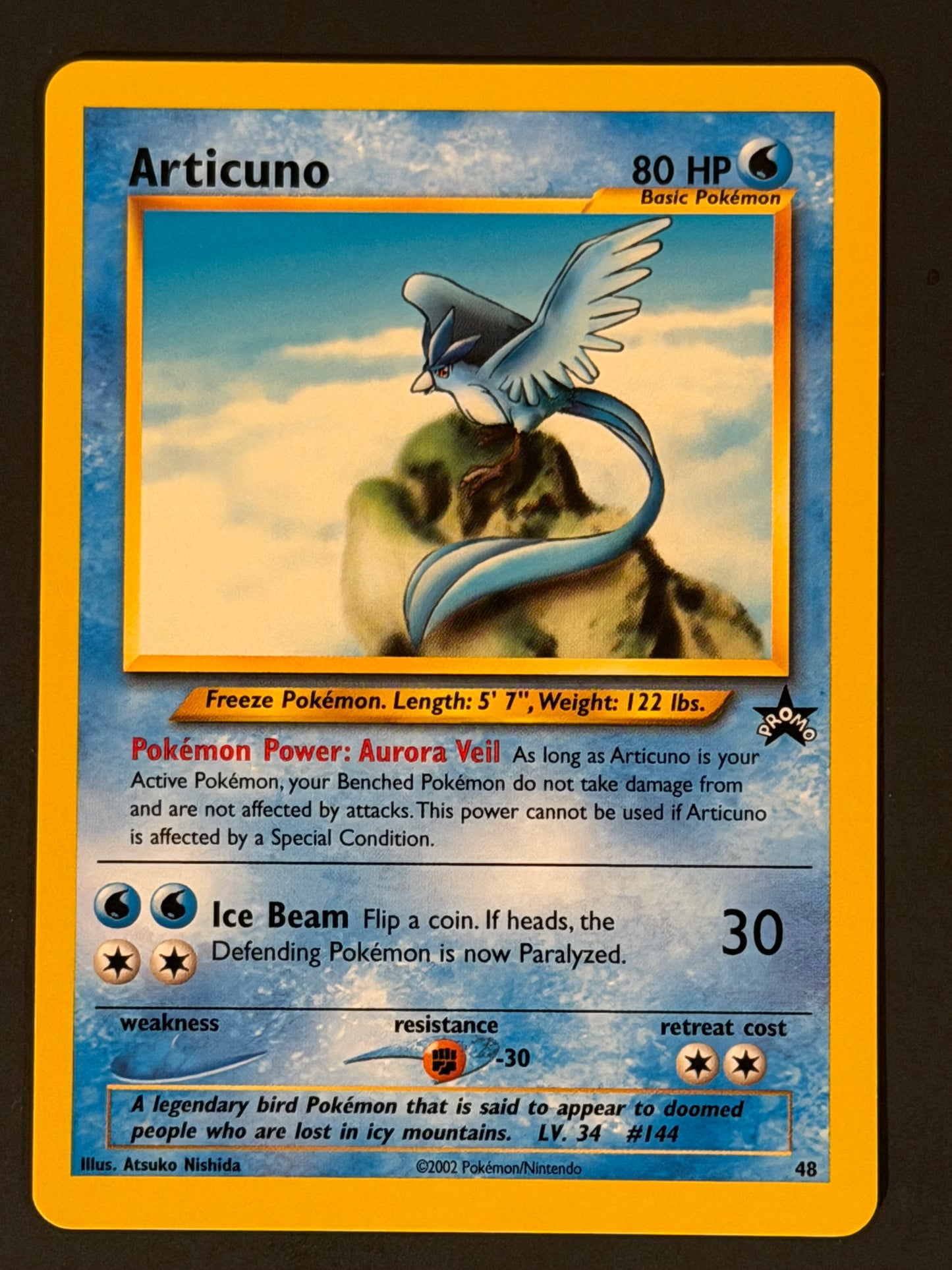 48 Articuno - WoTC Black Star Promo