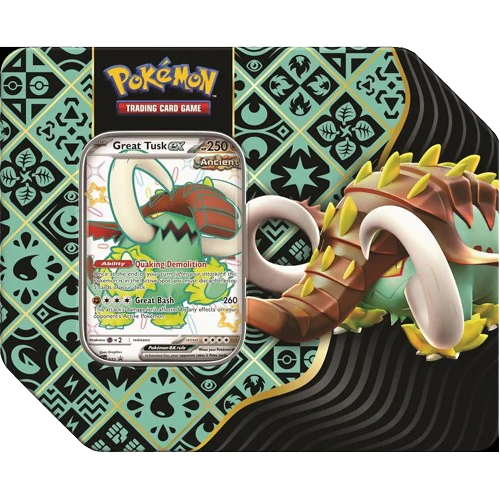 Pokémon TCG: SV04.5 - Paldean Fates 5 Booster Tin