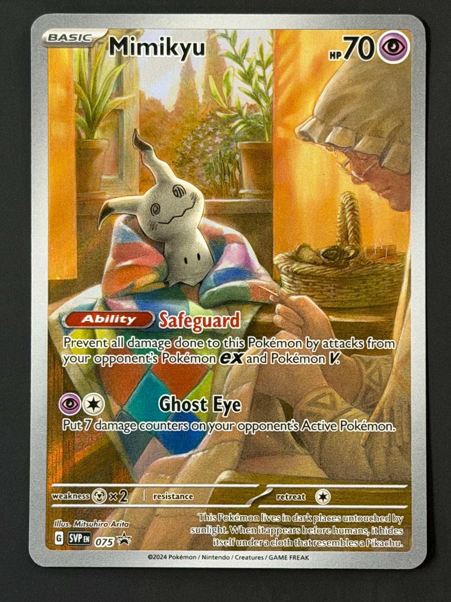 SVP075 Mimikyu - Black Star Promo