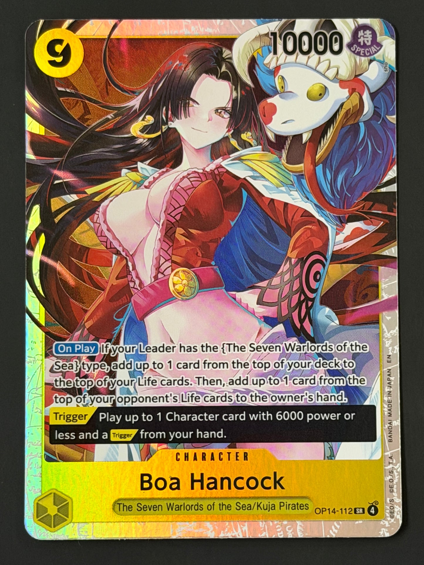 OP14-112 Boa Hancock - One Piece The Azure Sea’s Seven Super Rare