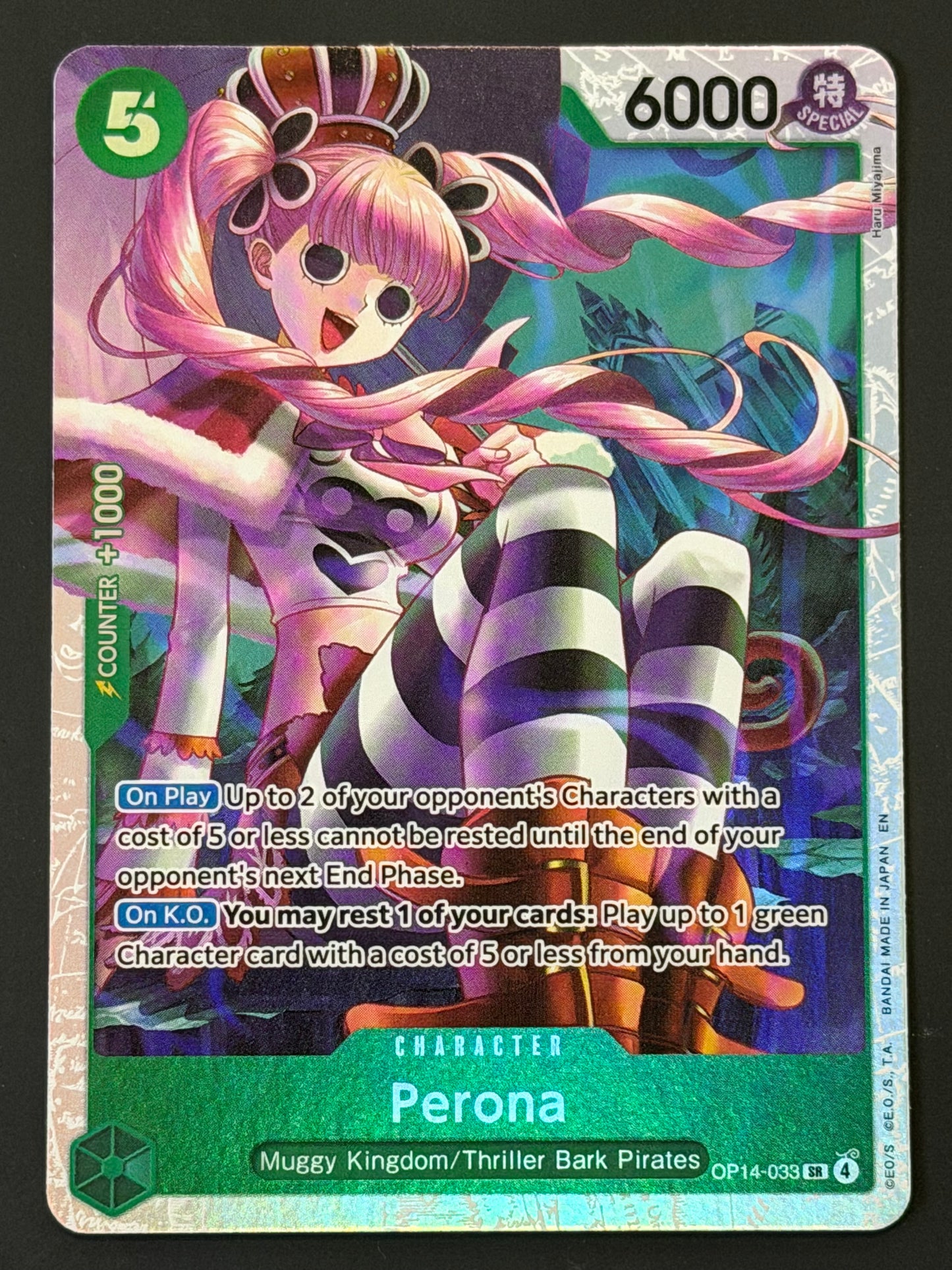 OP14-033 Perona - One Piece The Azure Sea’s Seven Super Rare