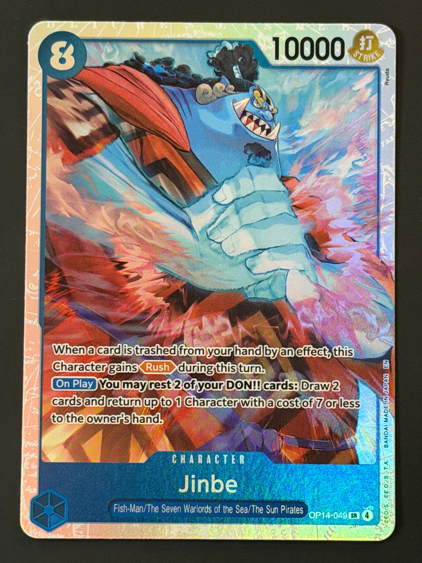 OP14-049 Jinbe - One Piece The Azure Sea’s Seven Super Rare