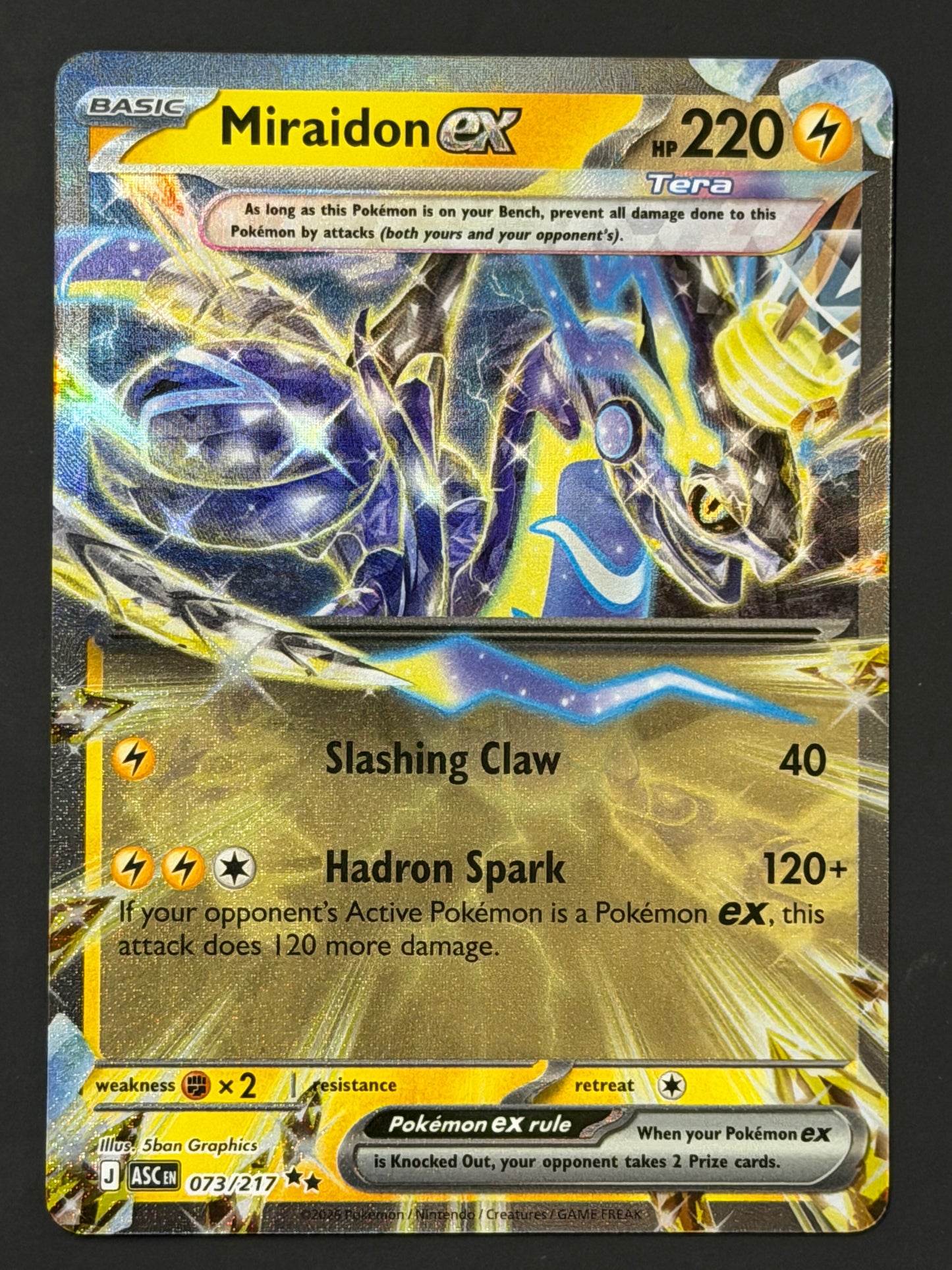 073/217 Miraidon ex - Pokémon Ascended Heroes Double Rare