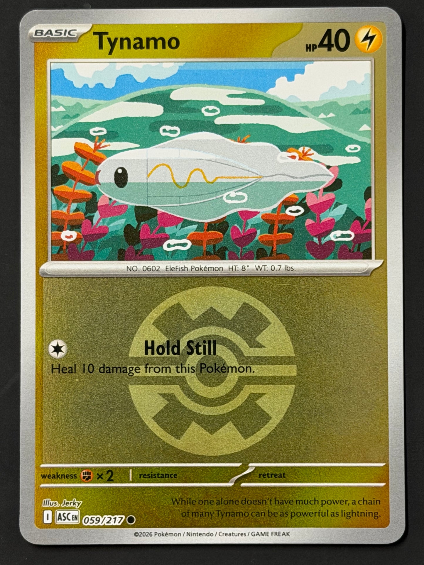 059/217 Tynamo - Pokémon Ascended Heroes Common Reverse QUICKBALL