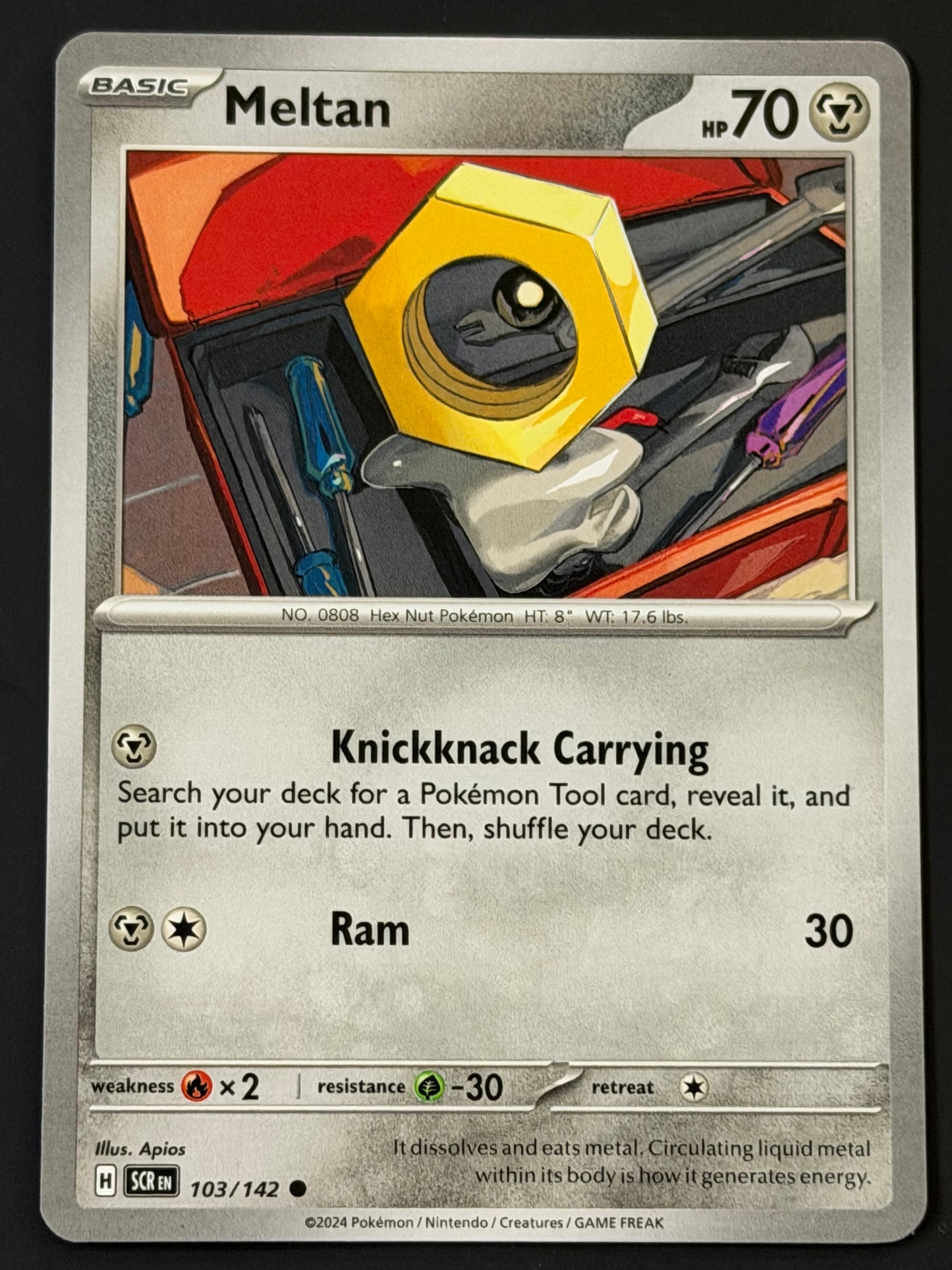103/142 Meltan - Pokémon Stellar Crown Common