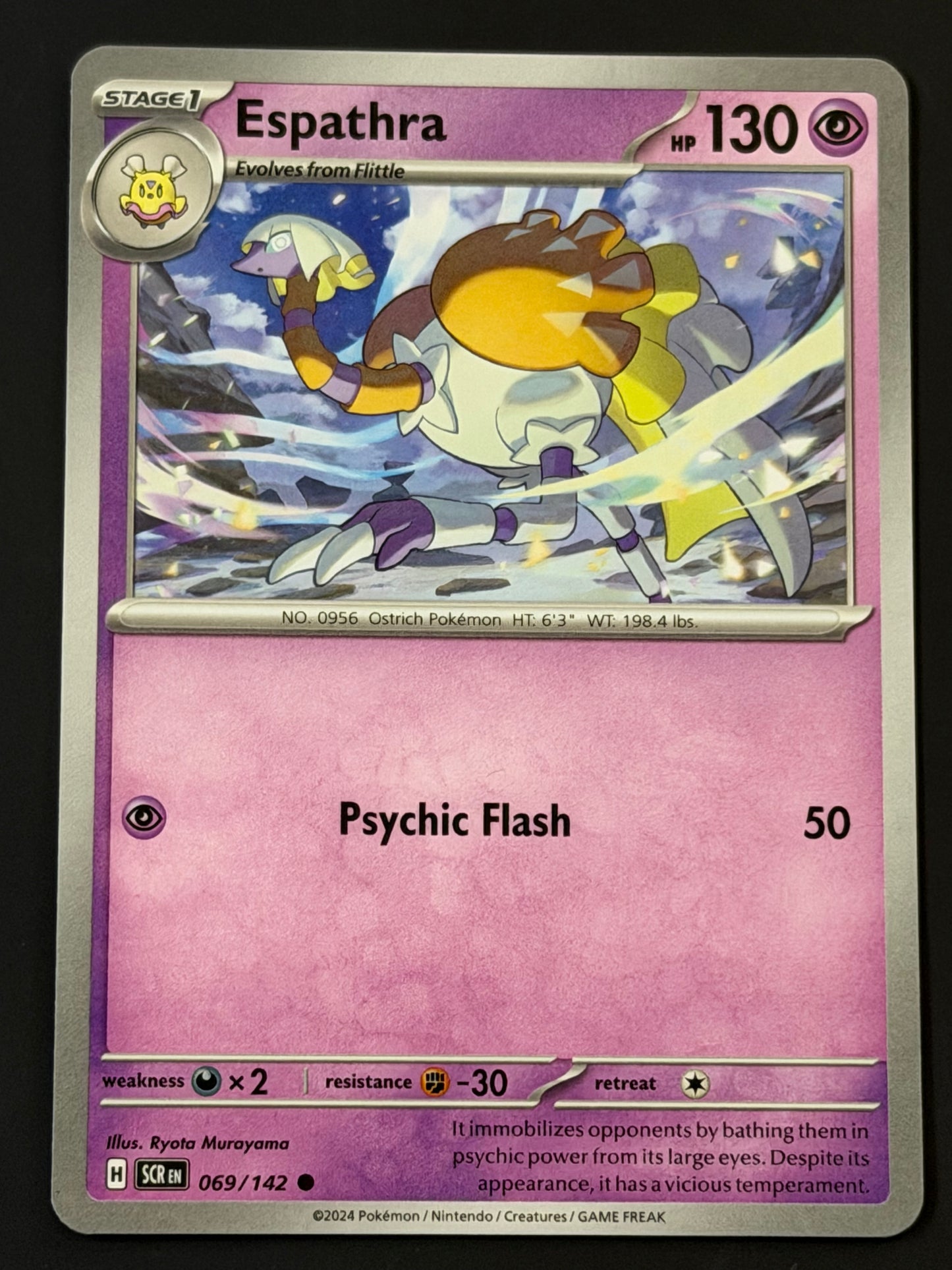 069/142 Espathra - Pokémon Stellar Crown Common