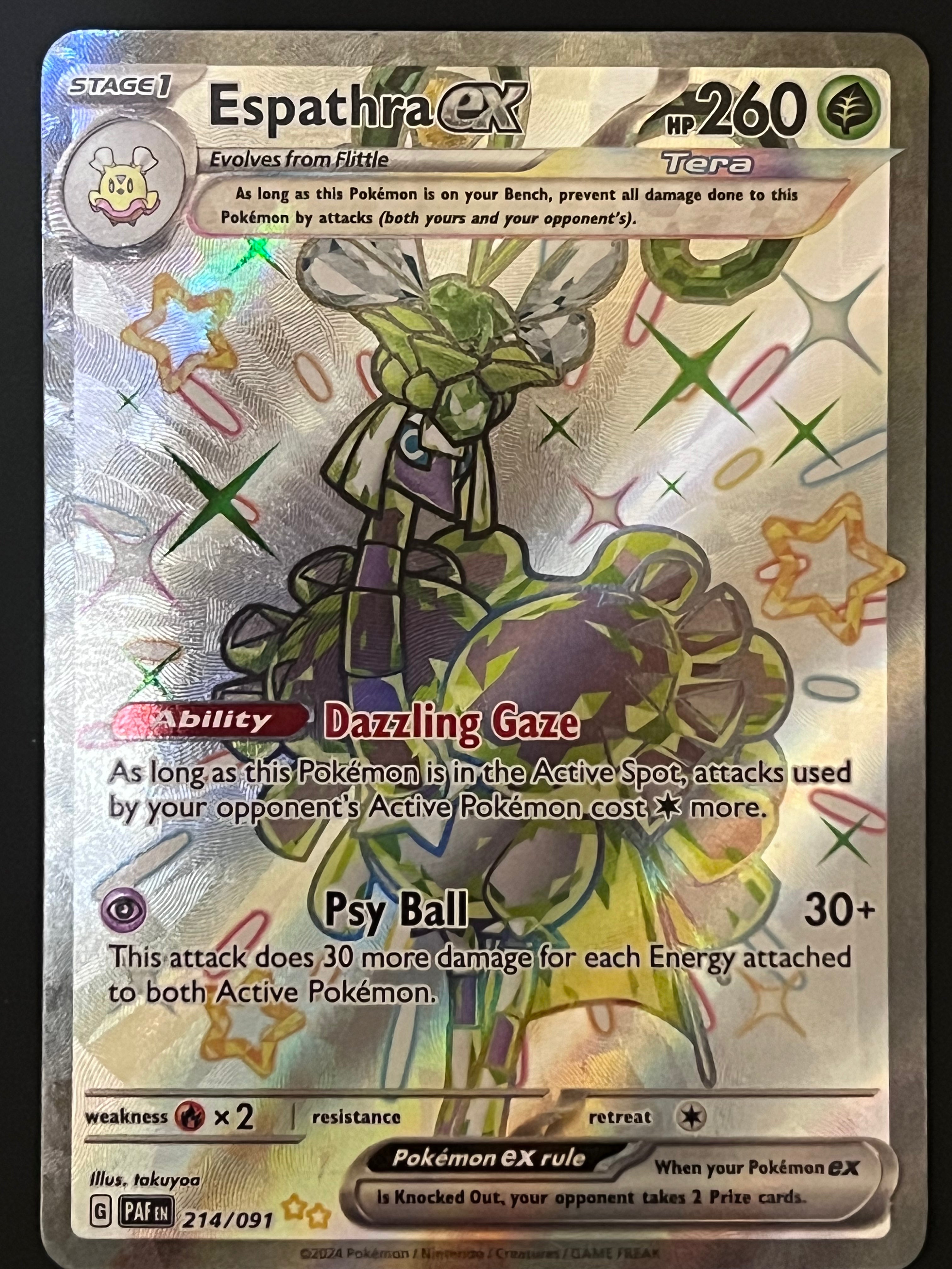 Pokemon Espathra EX 006/091 Destino di Paldea Ultra Rara ITA Carte Pokemon Espathra EX 006/091 Destino di Paldea Ultra Rara ITA Carte