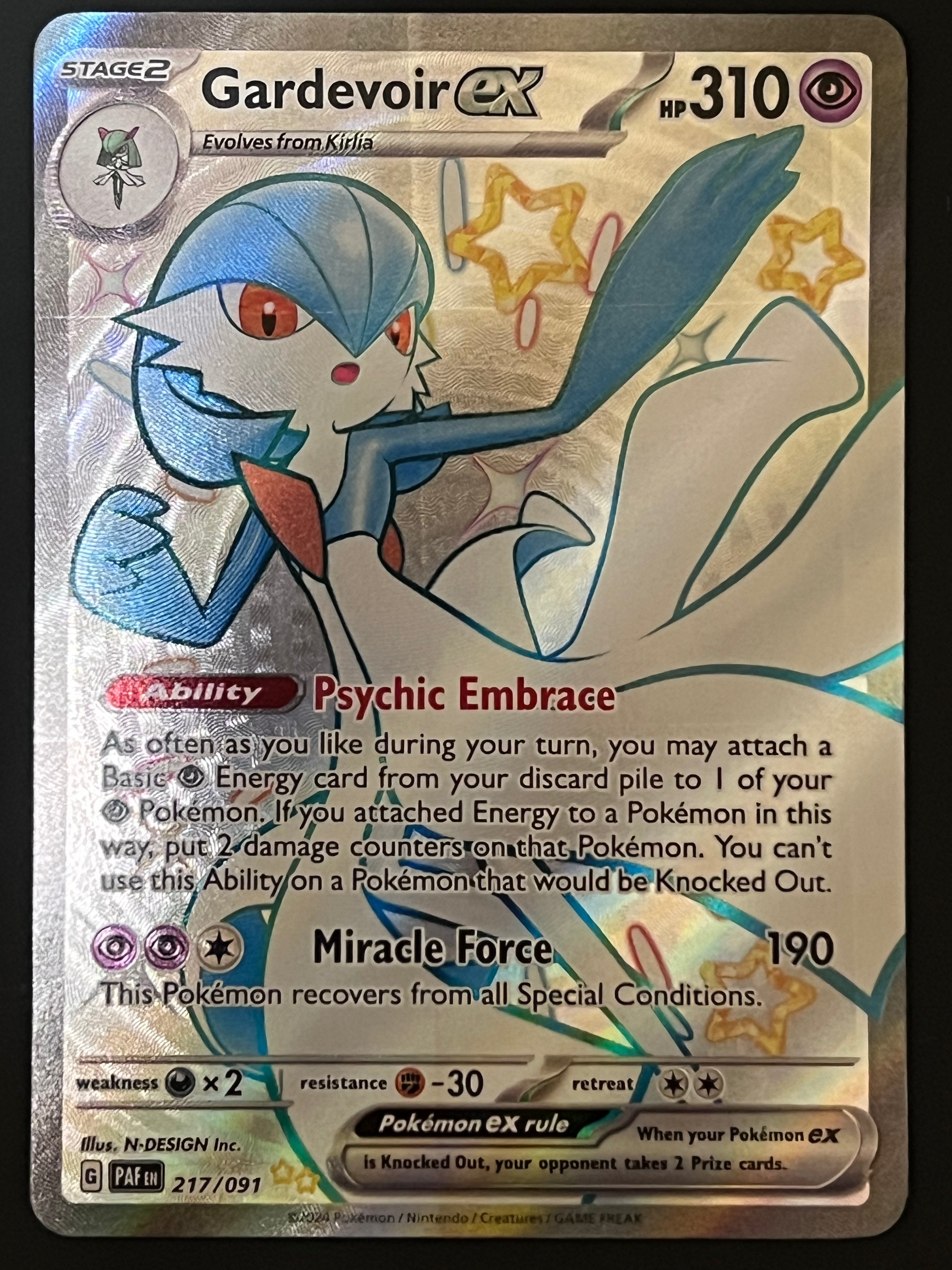 217 091 Gardevoir Ex Pok mon Paldean Fates Ultra Rare Jarvvos 217-091-gardevoir-ex-pok-mon-paldean-fates-ultra-rare-jarvvos