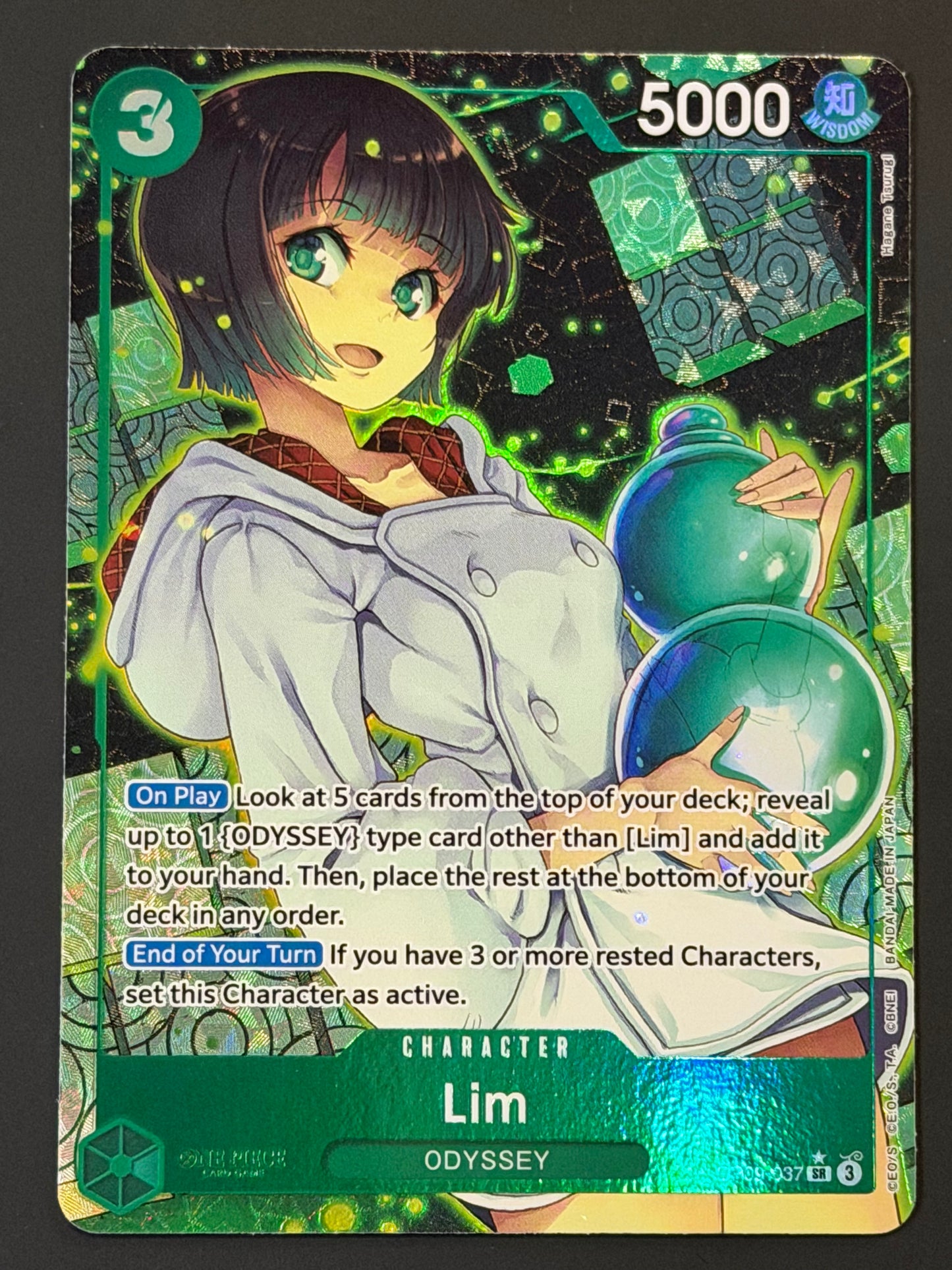 OP09-037 Lim - Emperors in the New World Super Rare Alt Art